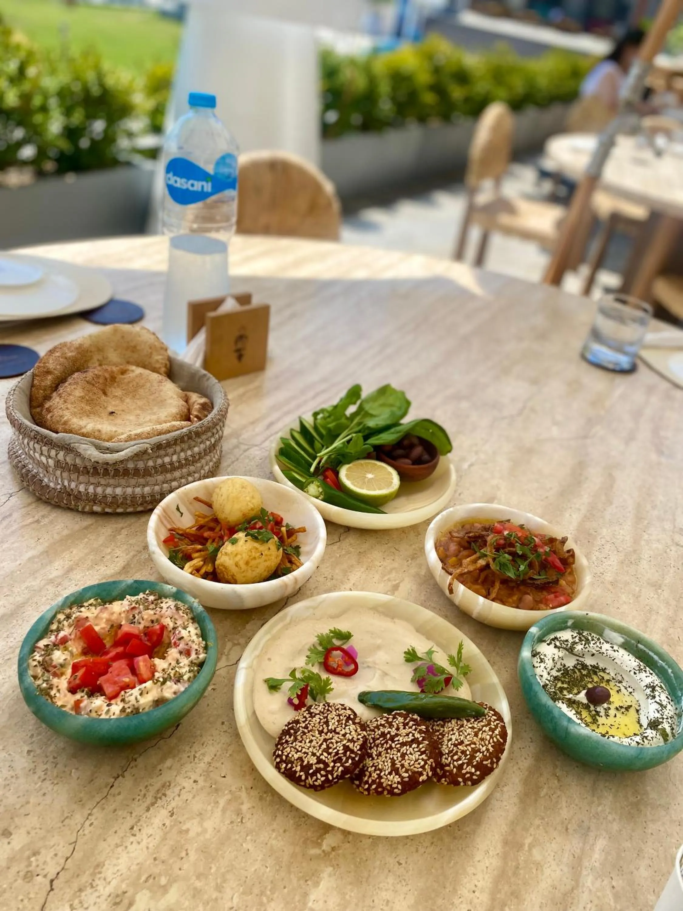 Food and drinks in Marina Resort New Alamein By Seven Seasons