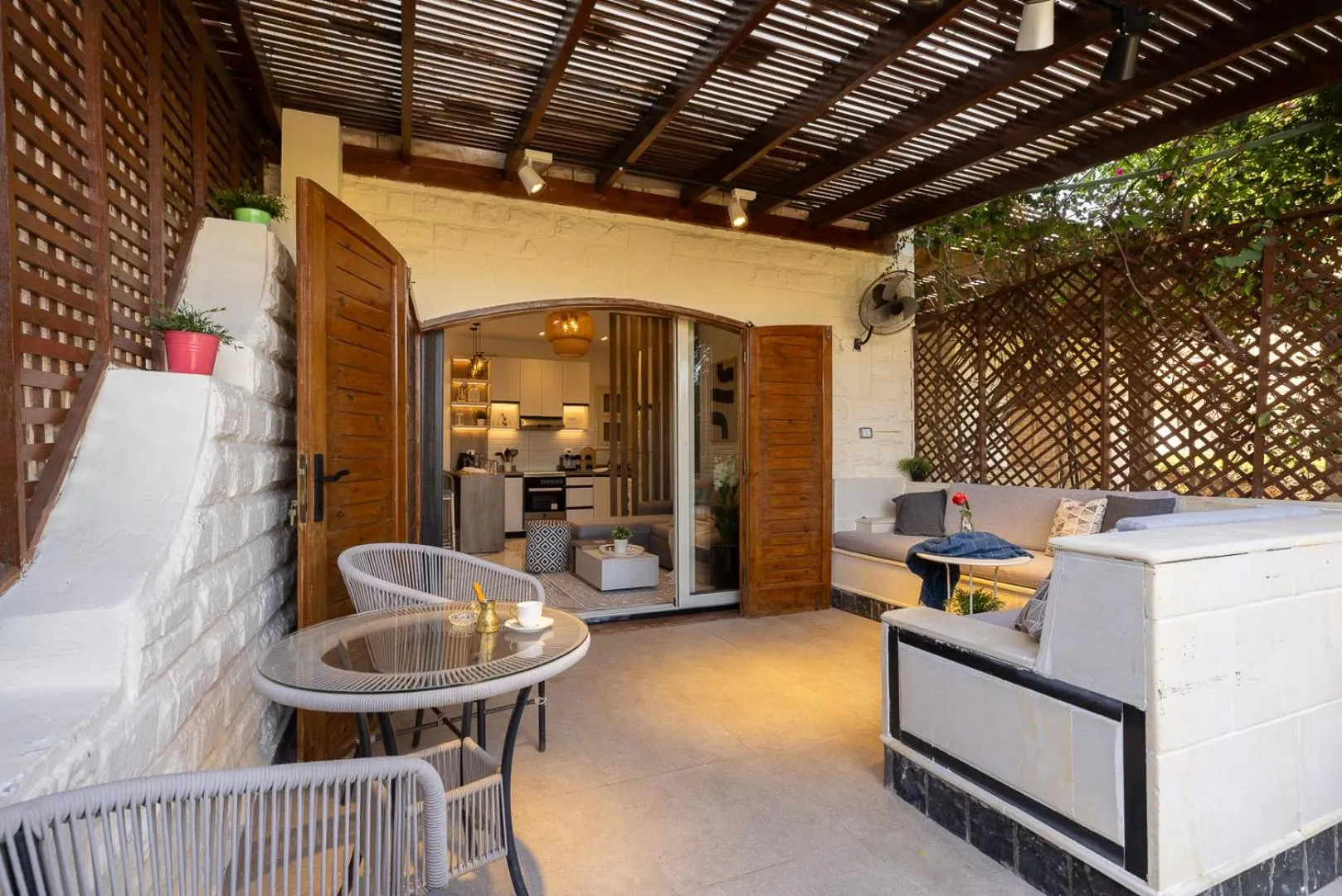 Patio in Marina Resort New Alamein By Seven Seasons