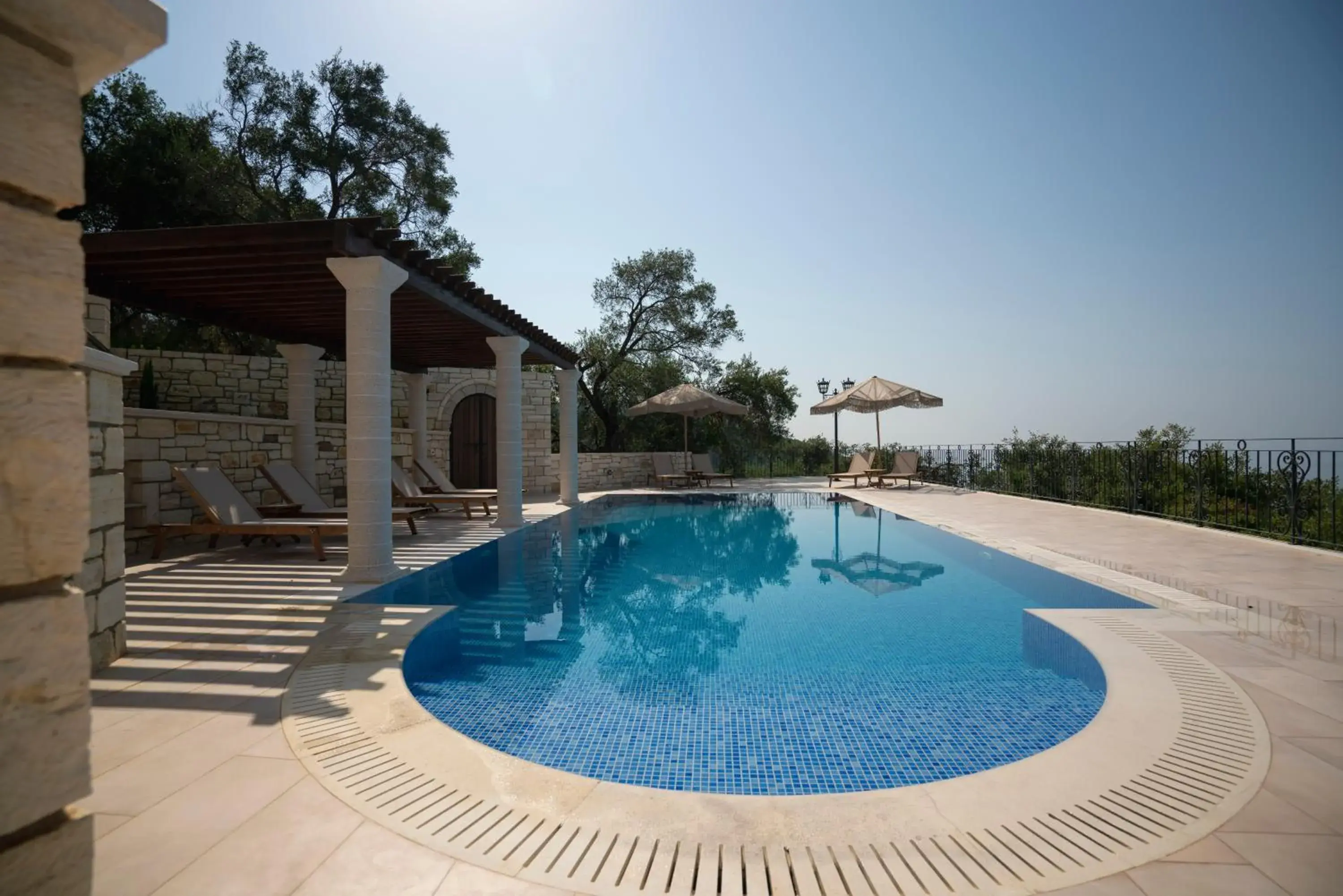 Swimming pool in Elysium Living Parga Swimming pool in Elysium Living Parga