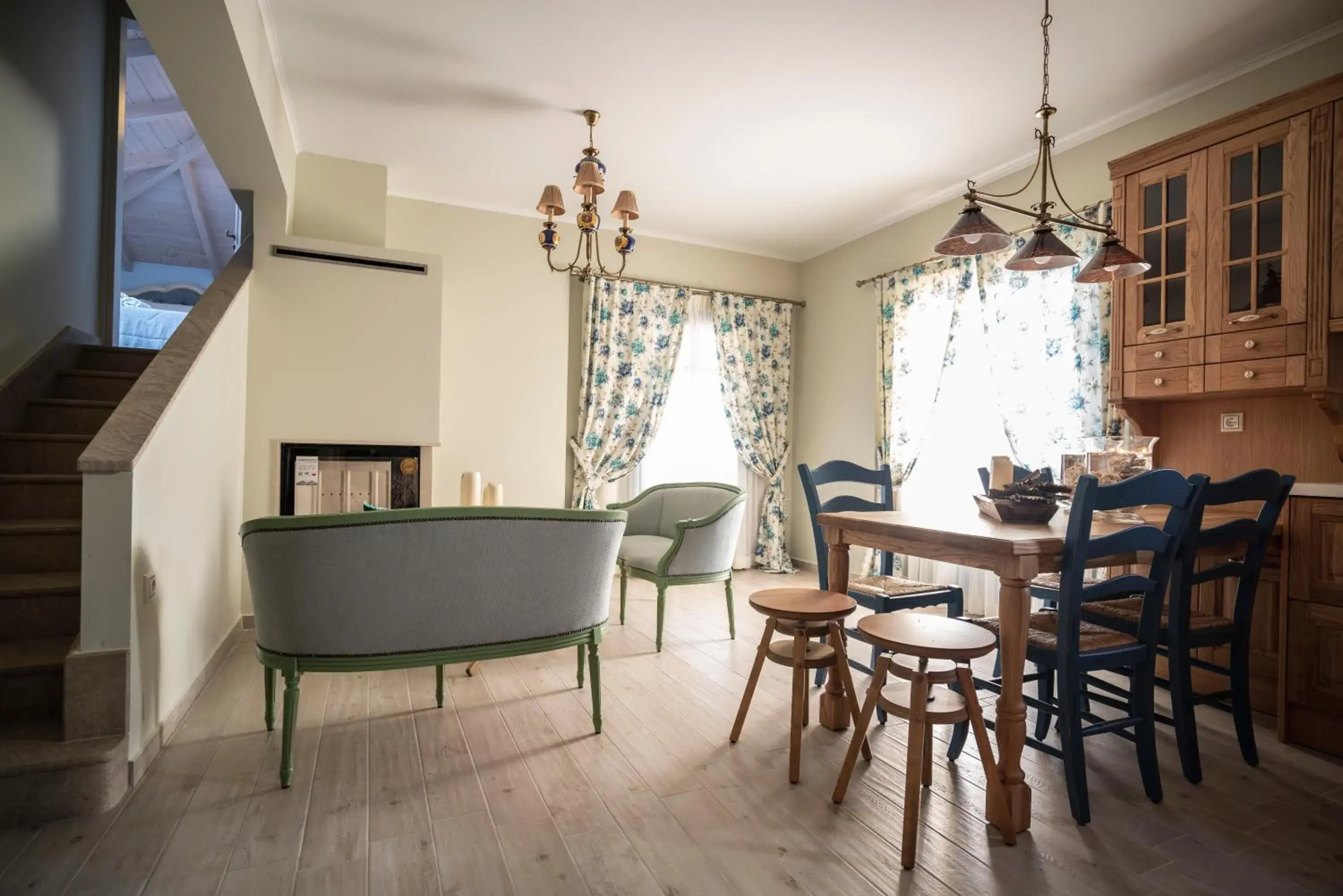 Seating area in Elysium Living Parga Seating area in Elysium Living Parga