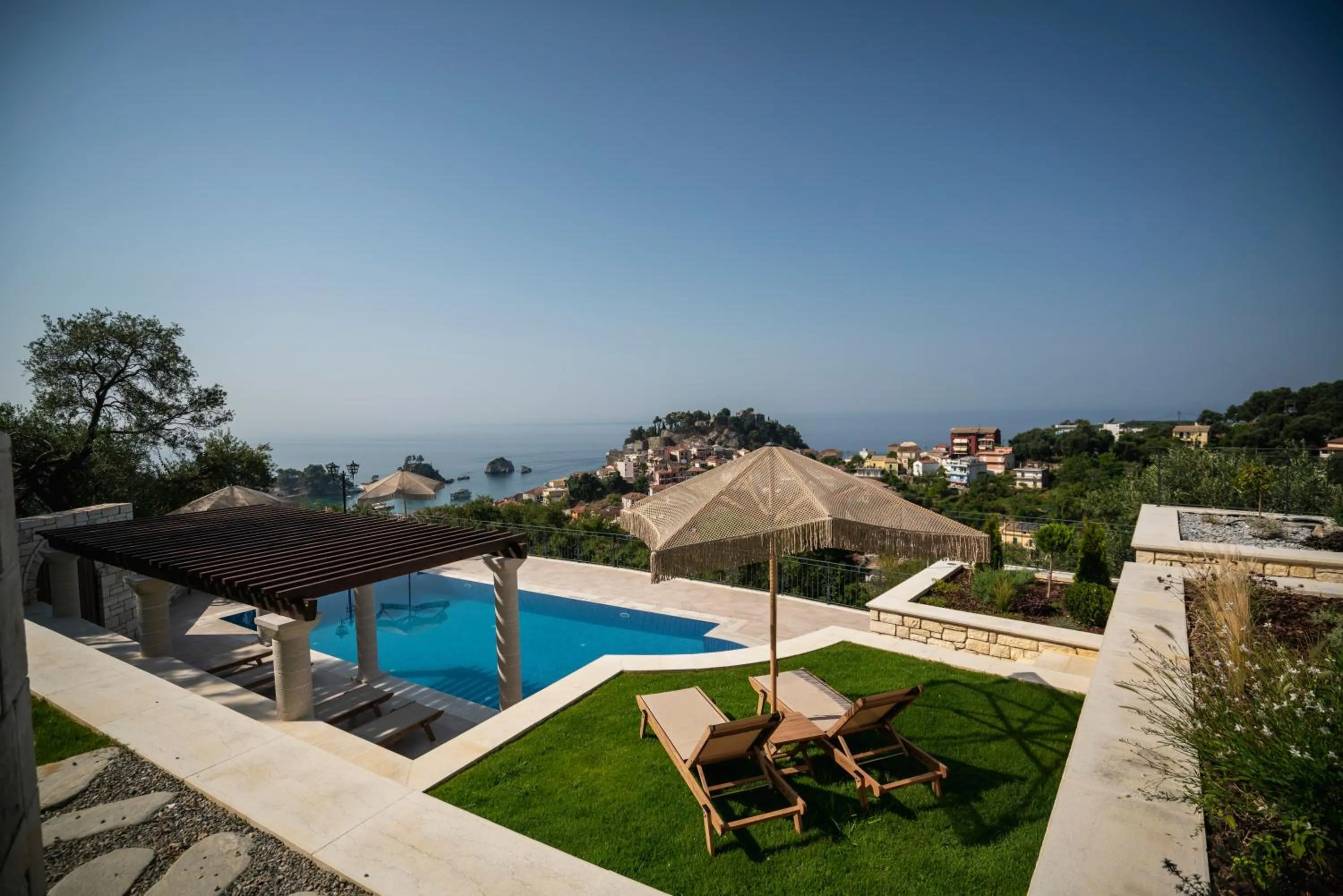 Swimming pool in Elysium Living Parga