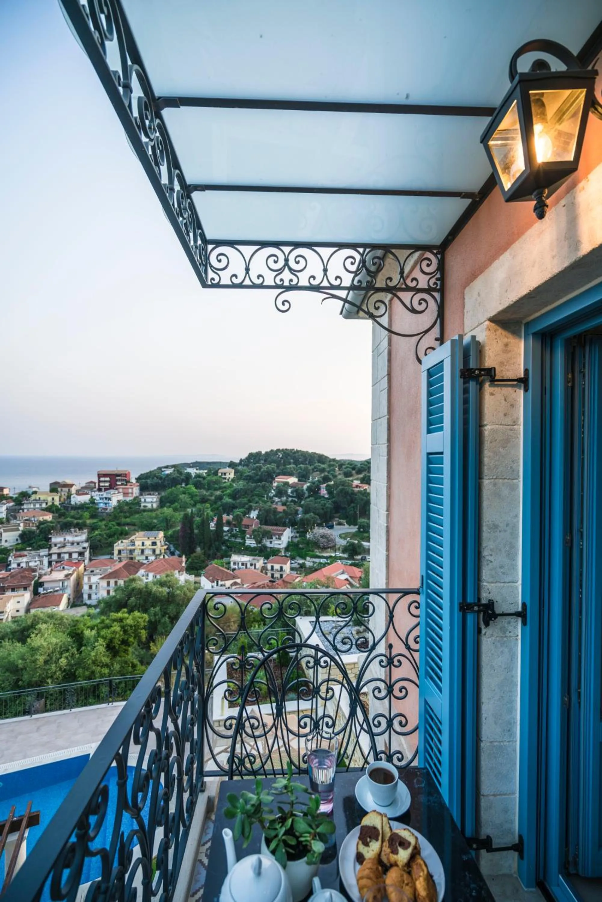Balcony/Terrace in Elysium Living Parga