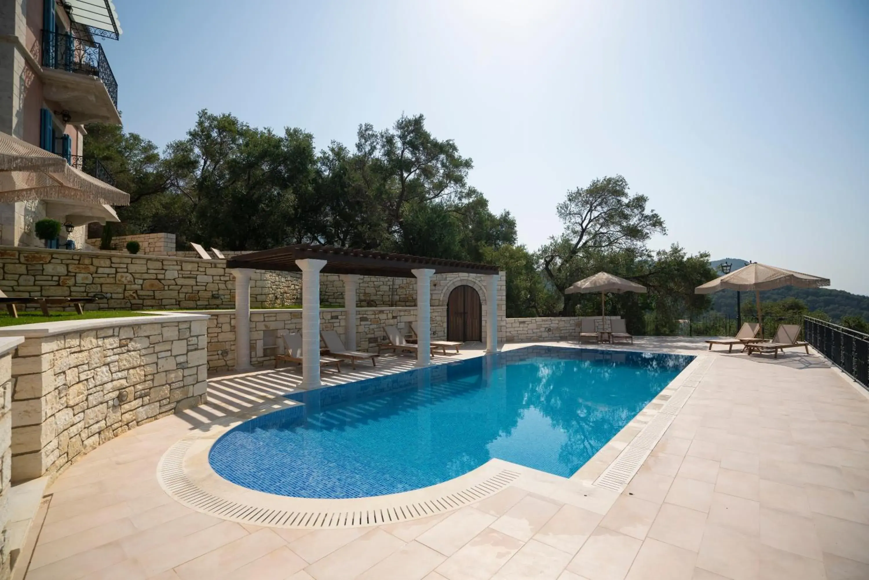 Swimming pool in Elysium Living Parga Swimming pool in Elysium Living Parga