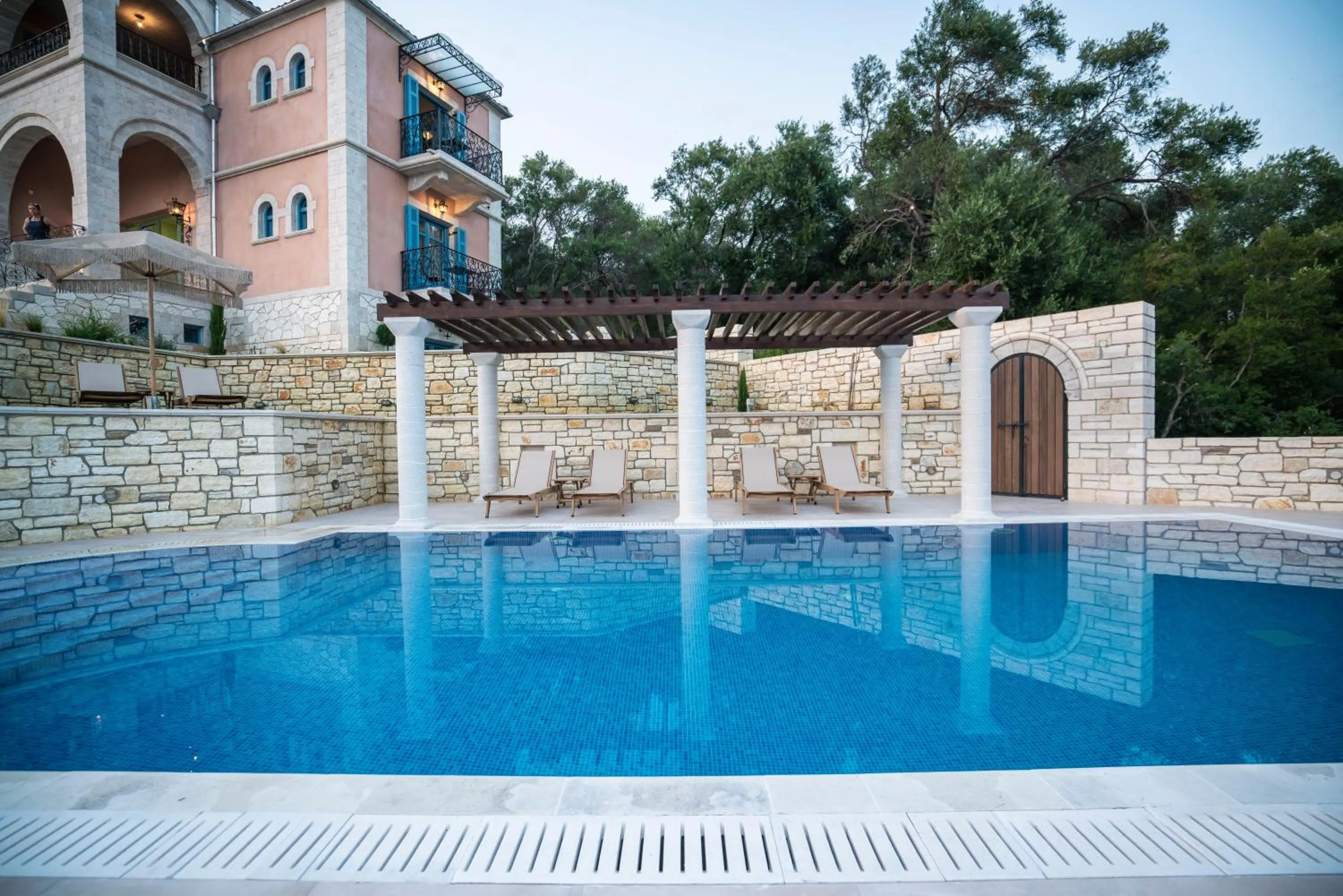 Swimming pool in Elysium Living Parga