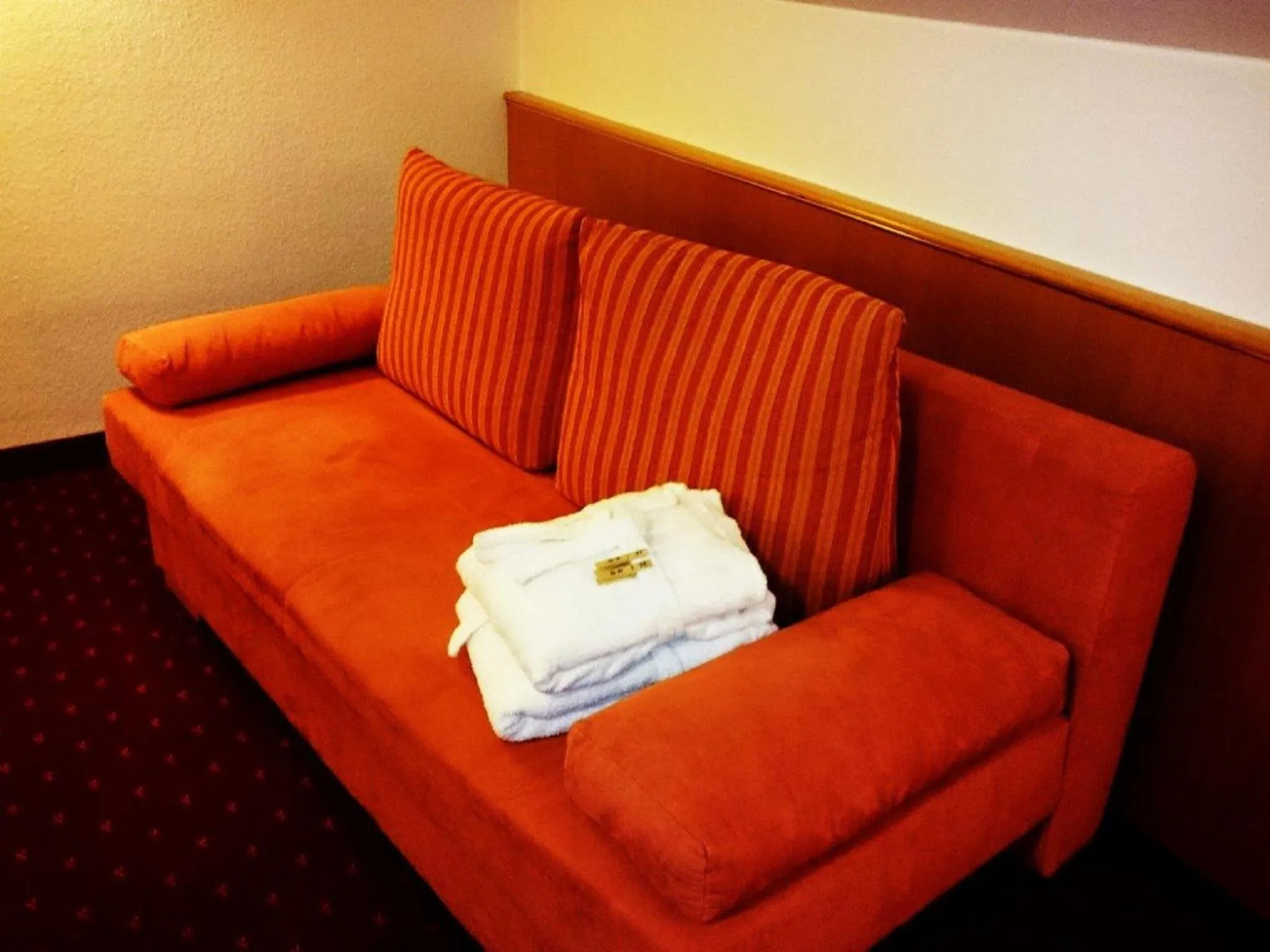 Bed in Hotel Goldbächel