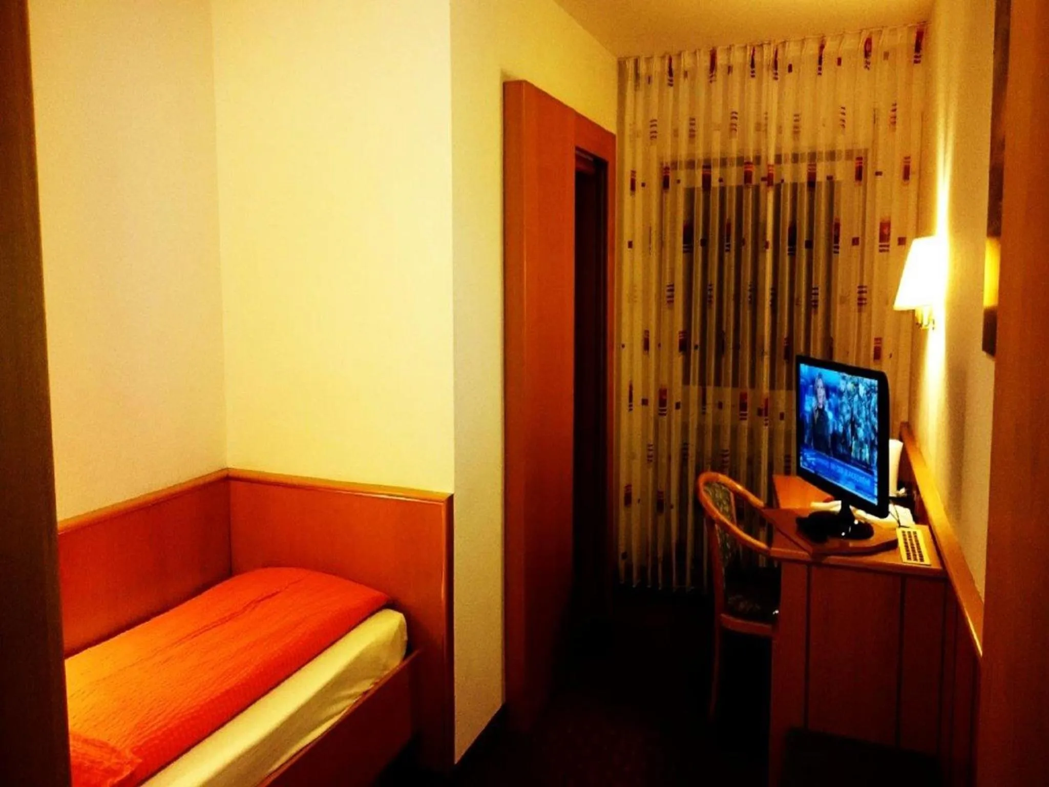 Photo of the whole room, Bed in Hotel Goldbächel