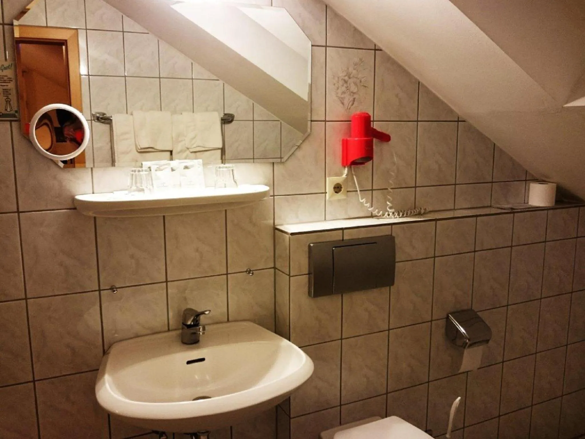 Bathroom in Hotel Goldbächel