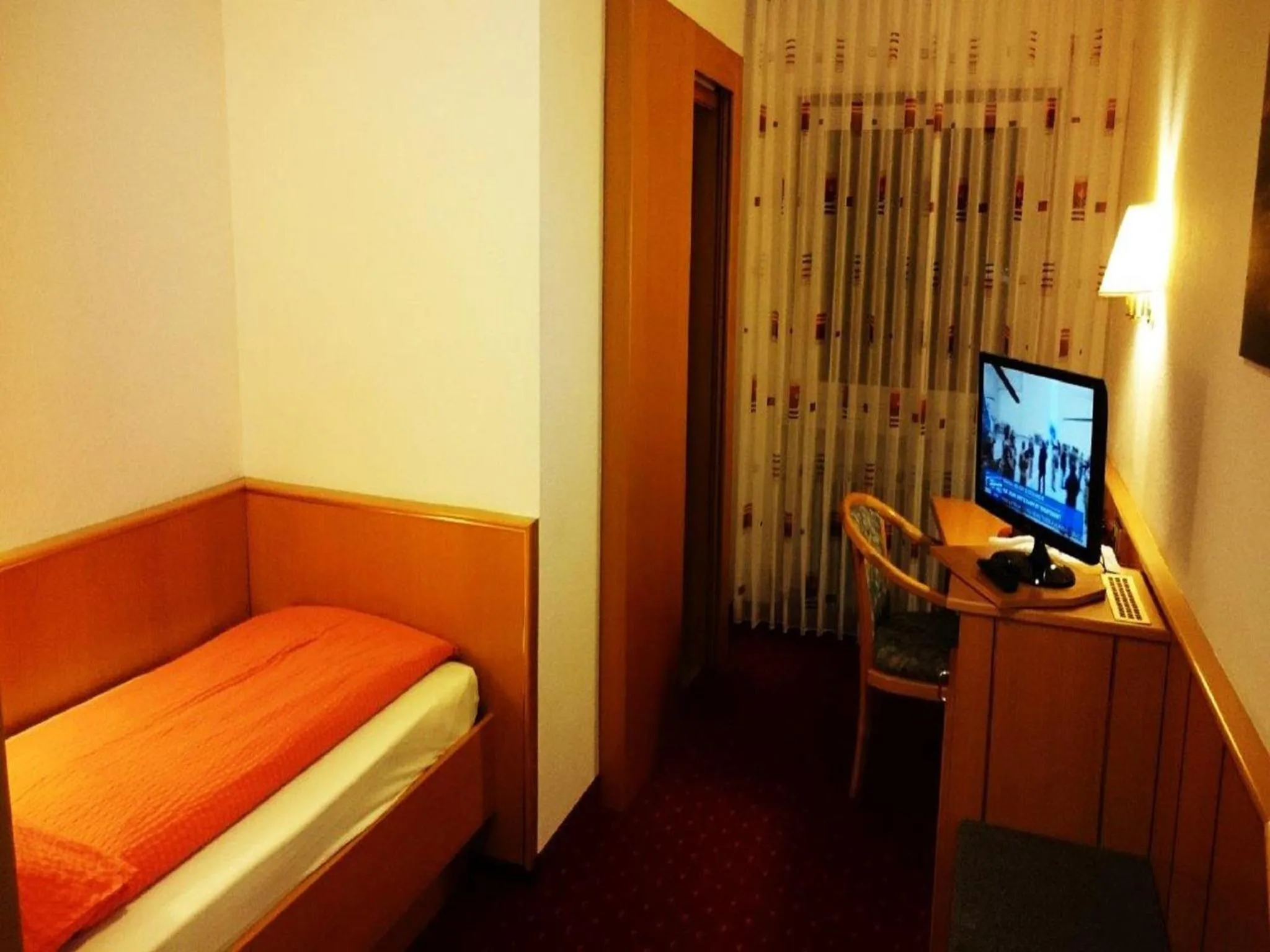 Photo of the whole room, Bed in Hotel Goldbächel