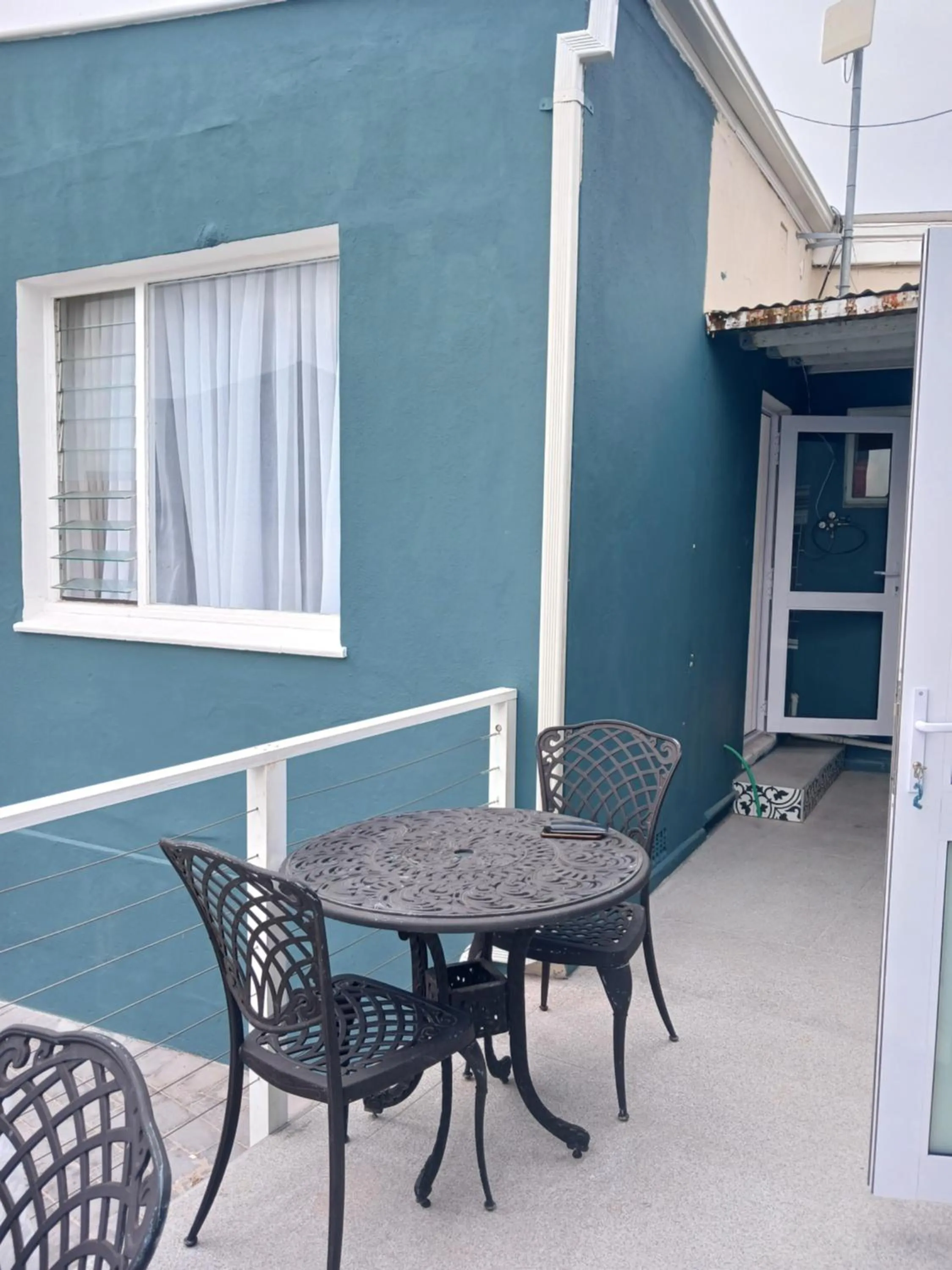 Patio in Boulders Beach Hotel, Cafe and Curio shop