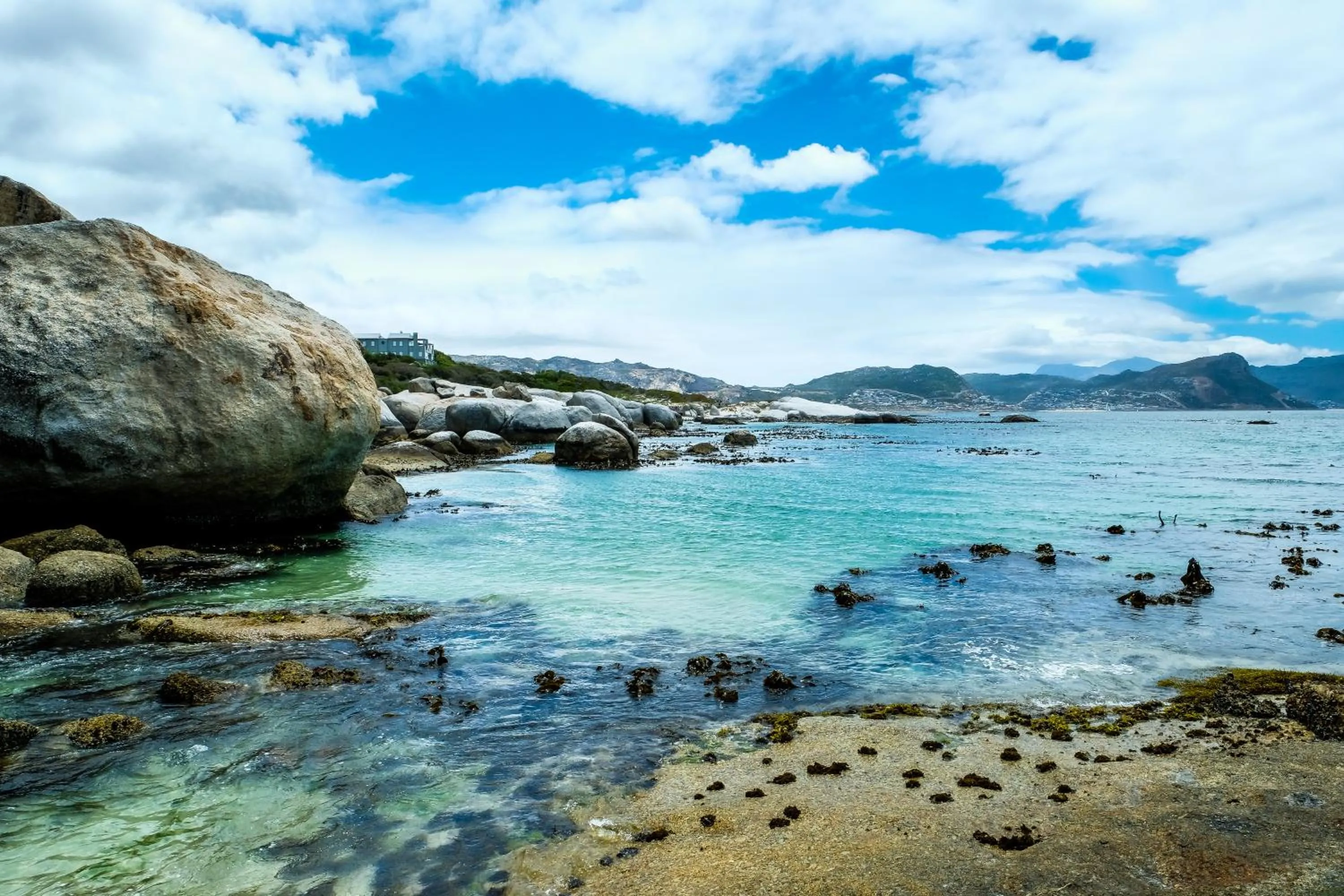 Natural landscape in Boulders Beach Hotel, Cafe and Curio shop