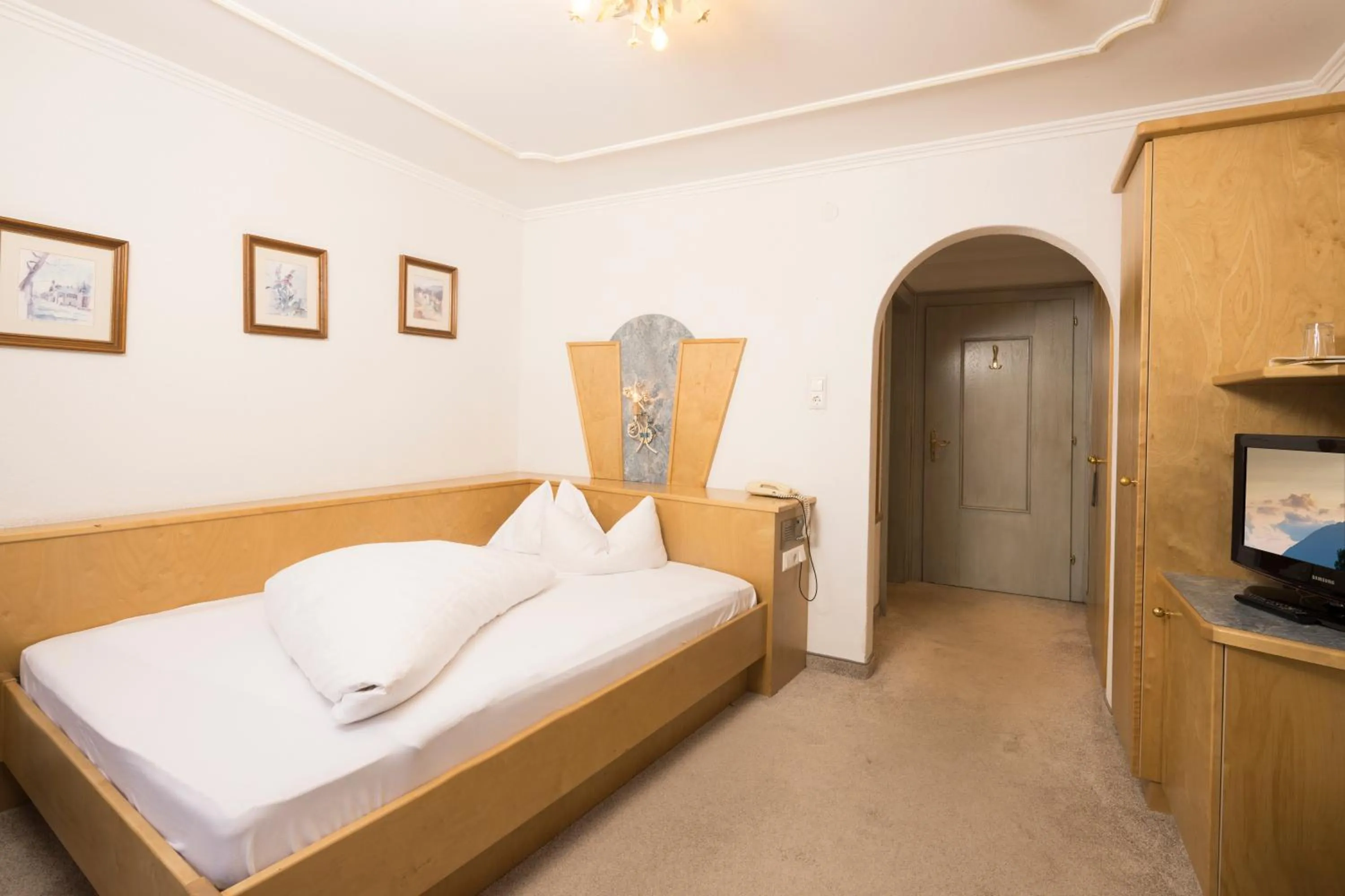 Bed in Hotel Brennerspitz