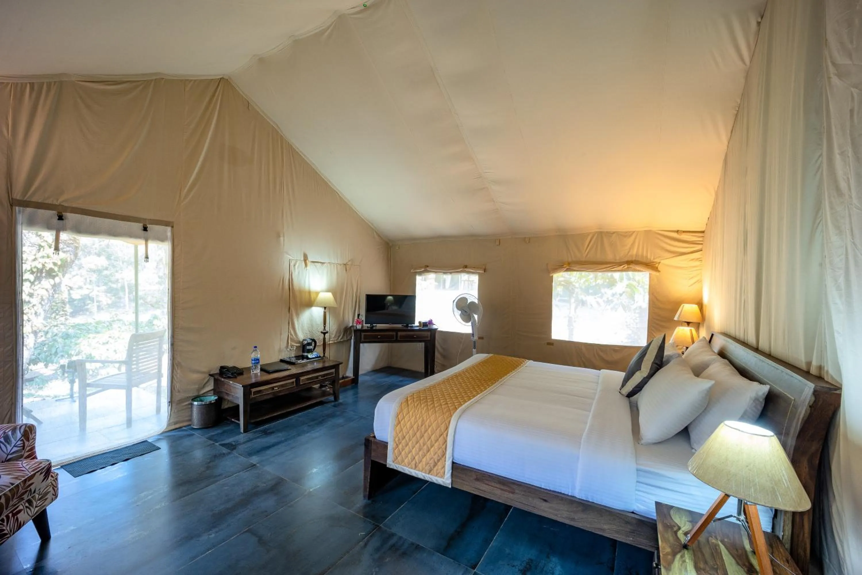 Photo of the whole room, Bed in Three Hills Resort Coorg