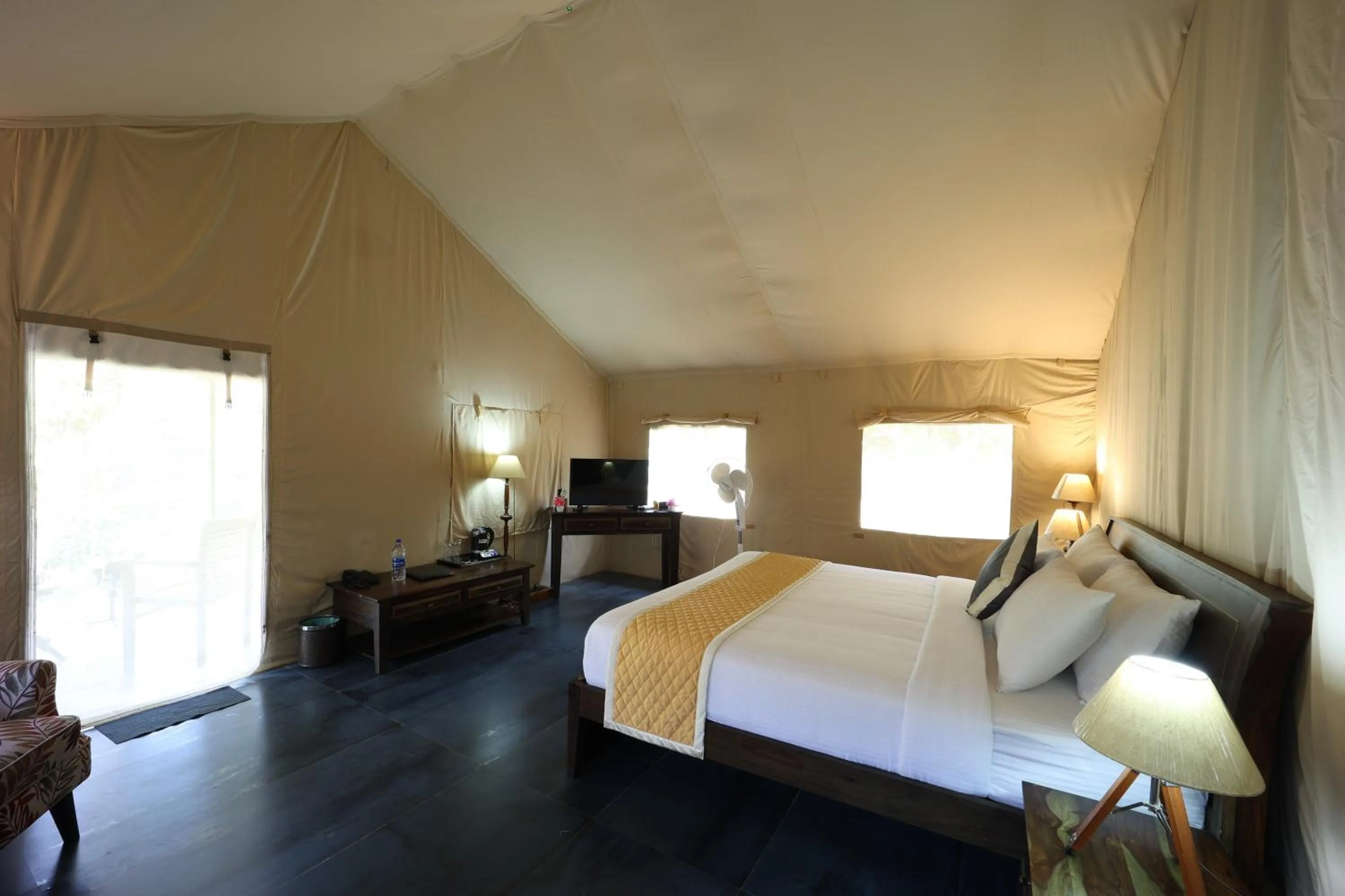 Photo of the whole room, Bed in Three Hills Resort Coorg