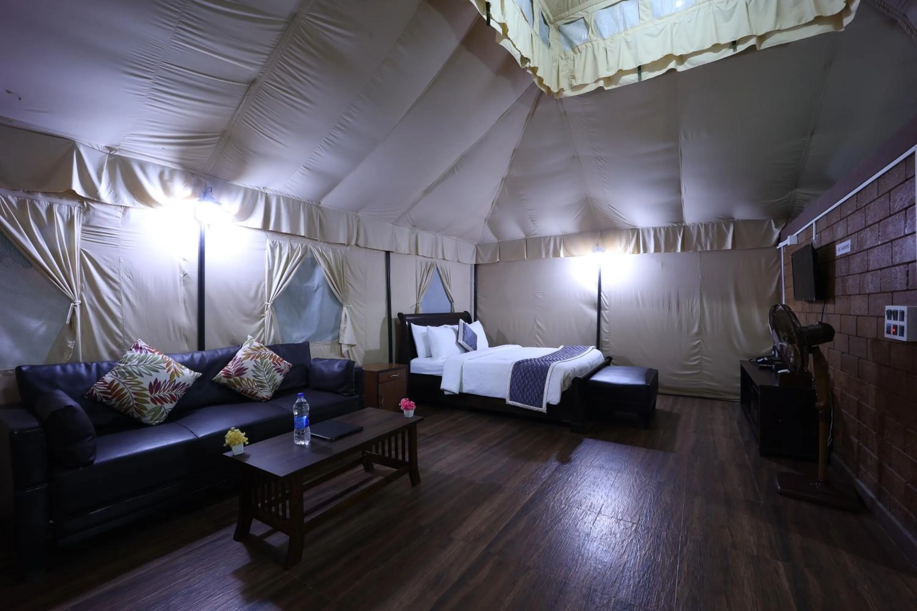 Photo of the whole room, Bed in Three Hills Resort Coorg