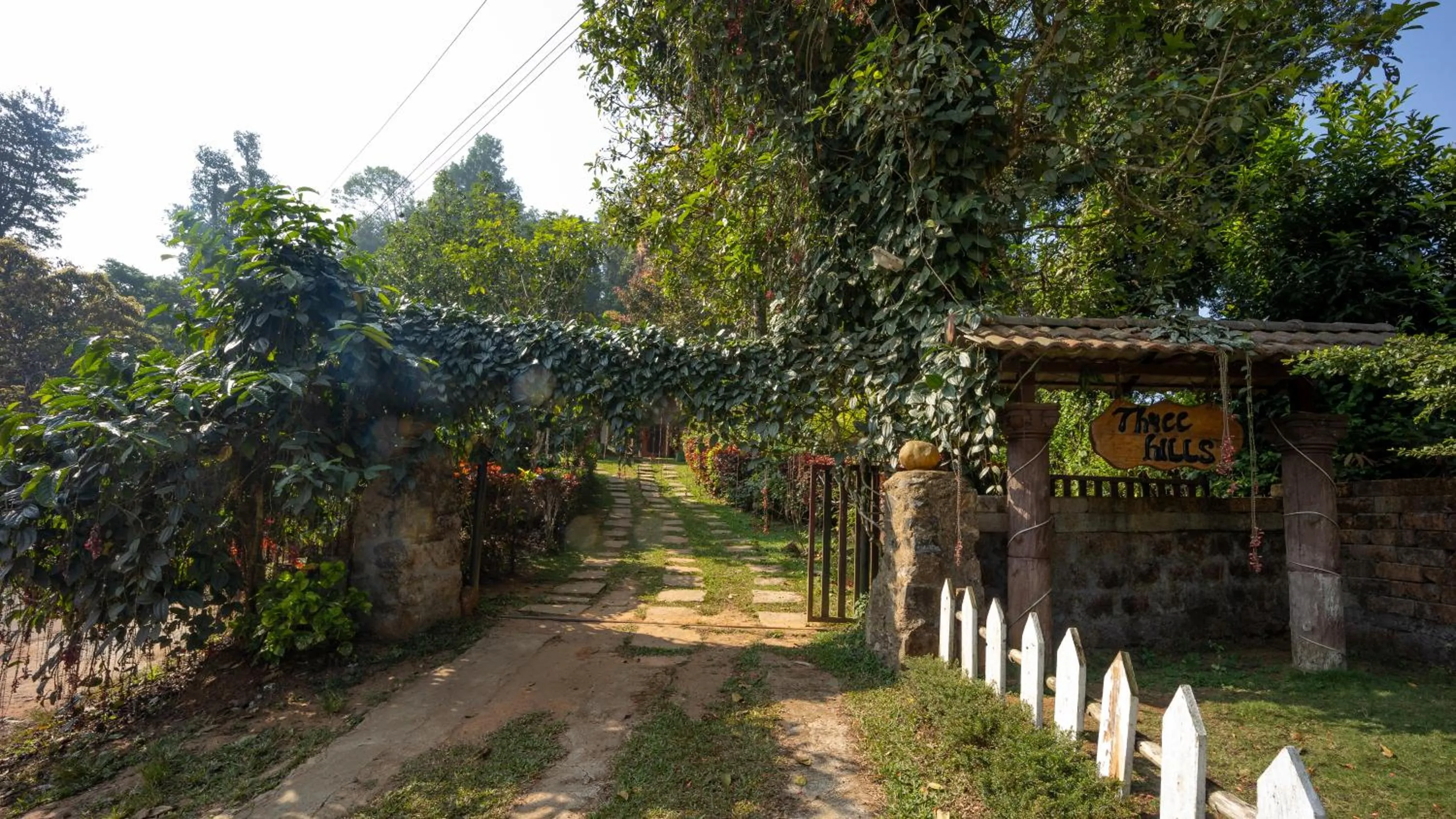 Facade/entrance in Three Hills Resort Coorg