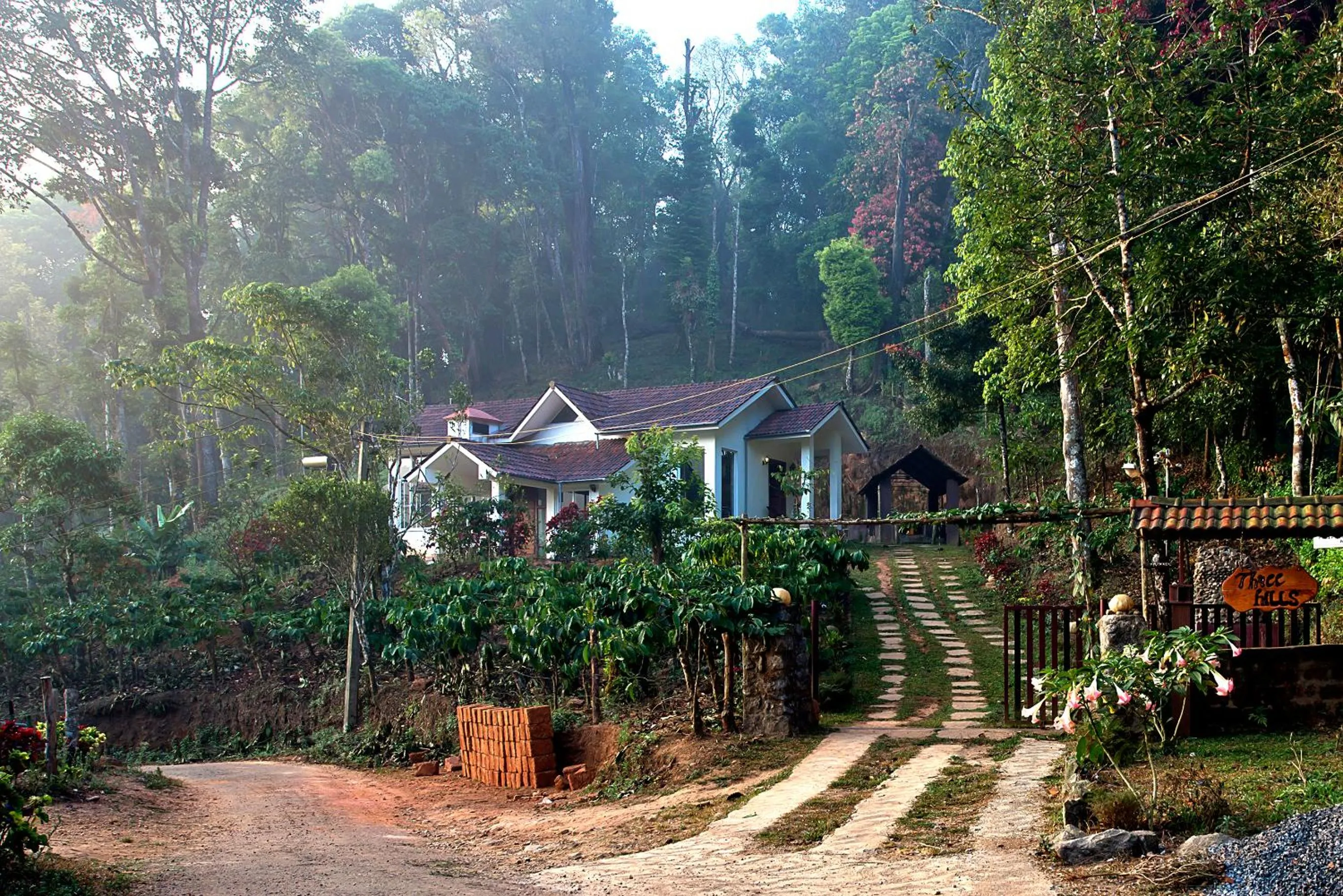 Street view in Three Hills Resort Coorg