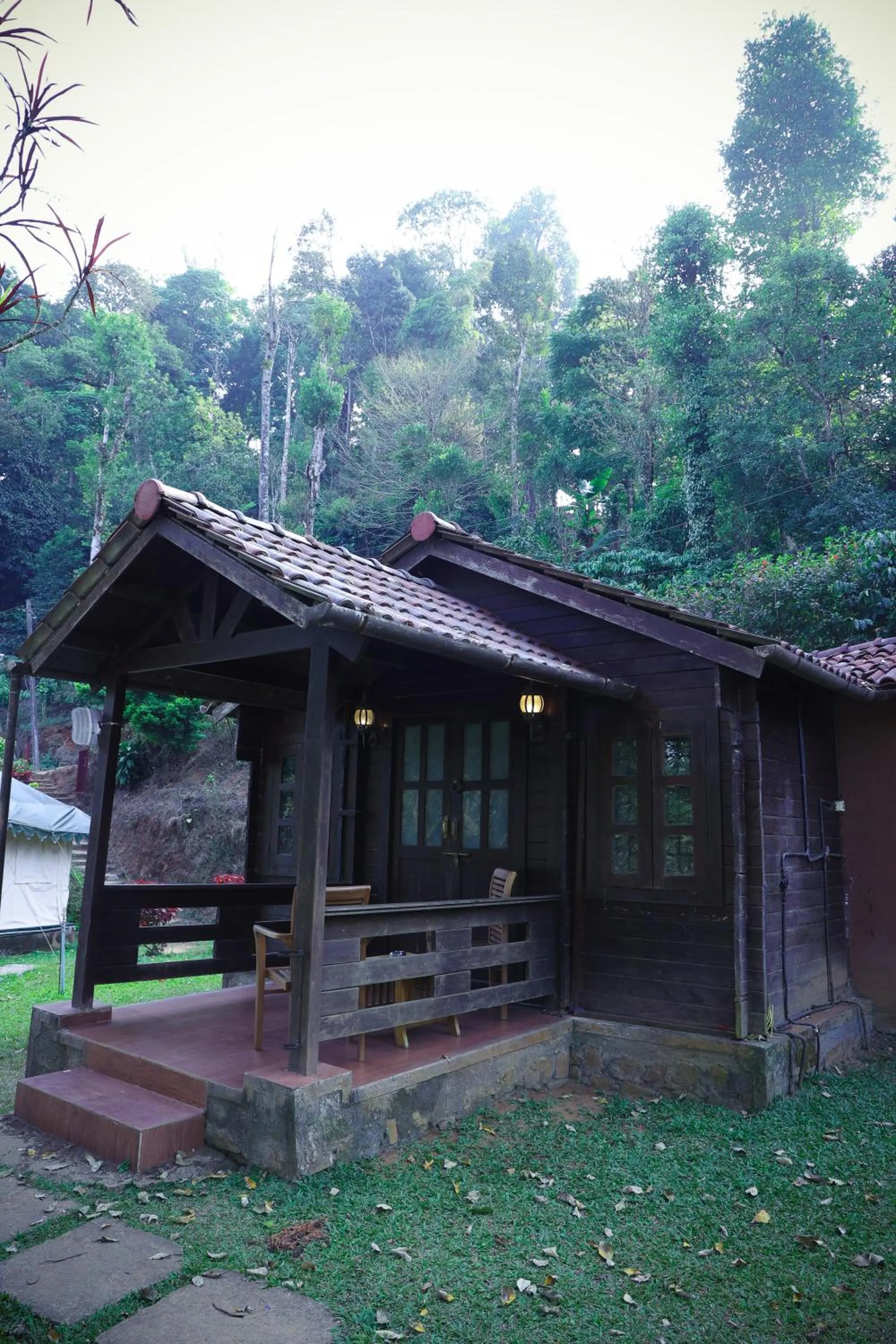 Facade/entrance in Three Hills Resort Coorg
