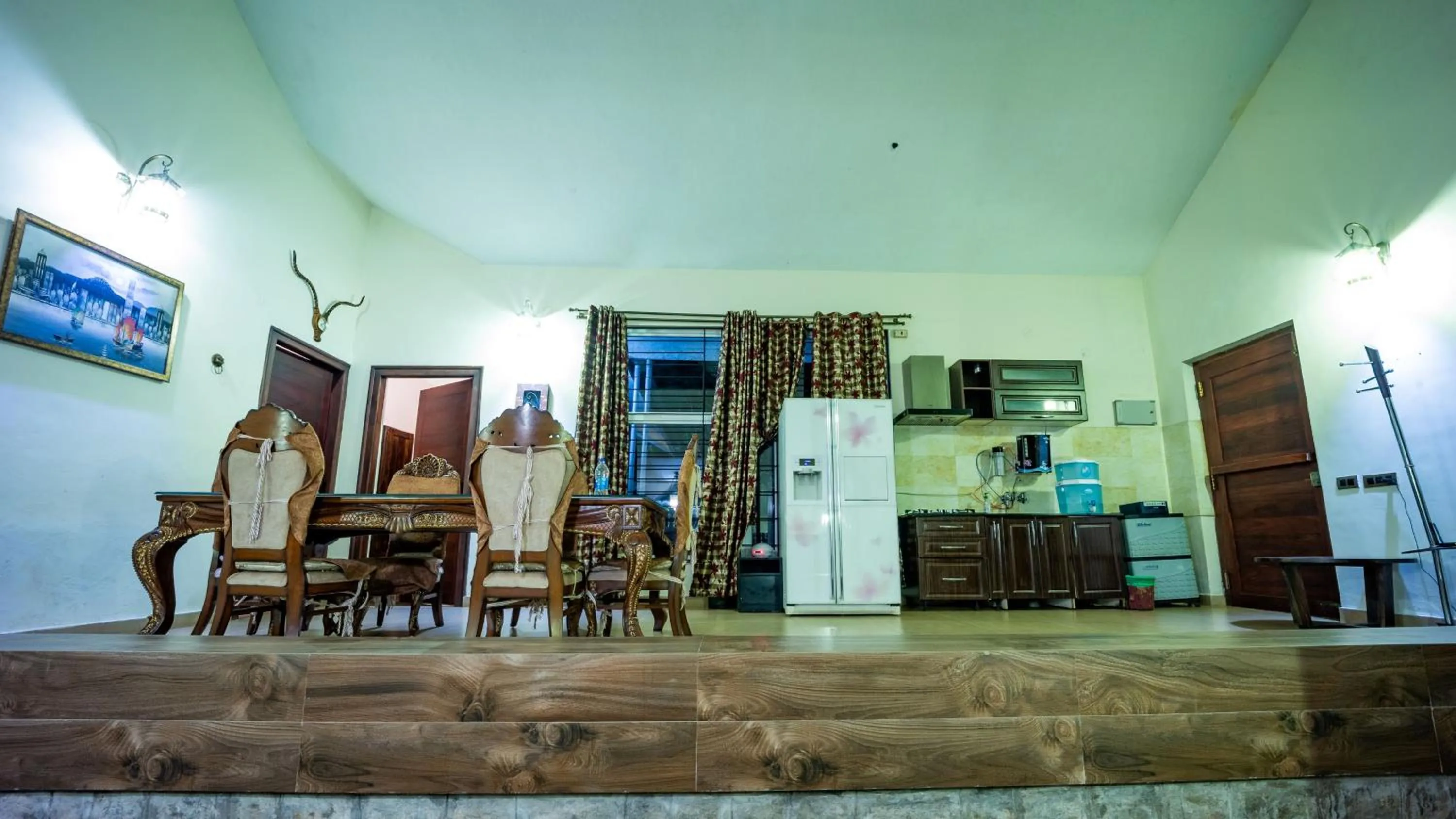 Living room in Three Hills Resort Coorg