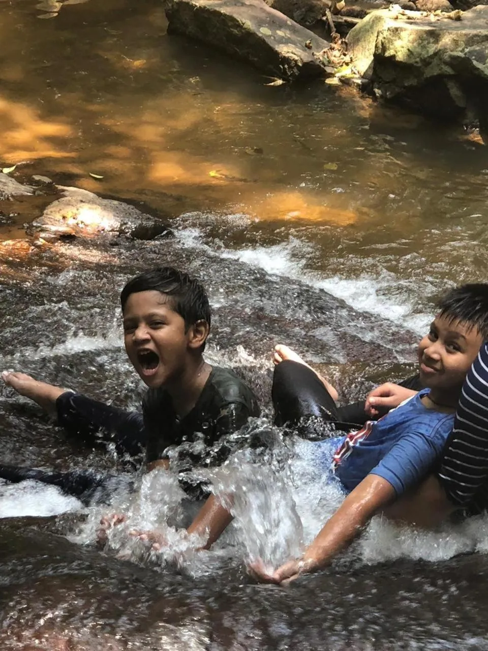 Family in Three Hills Resort Coorg