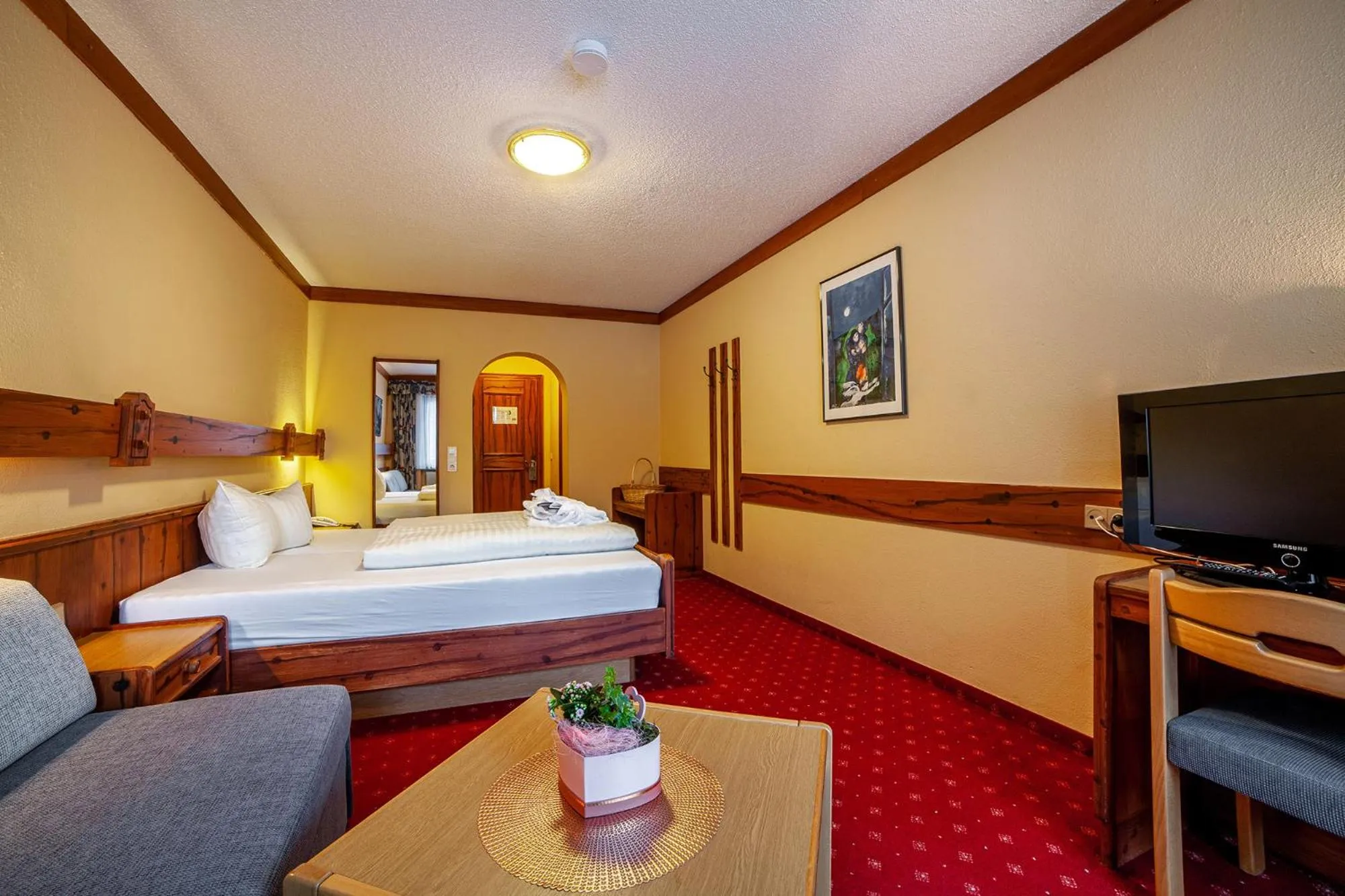 Photo of the whole room, Bed in Sport- und Vitalhotel Seppl