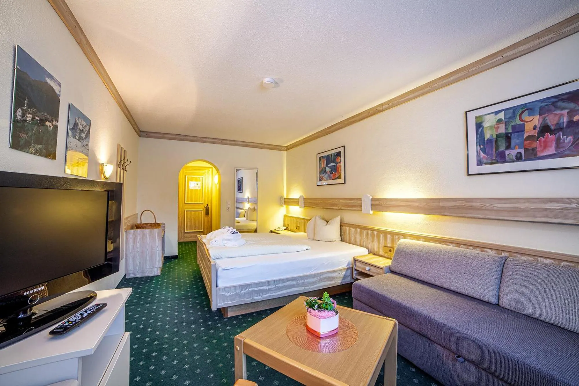 Photo of the whole room, Bed in Sport- und Vitalhotel Seppl