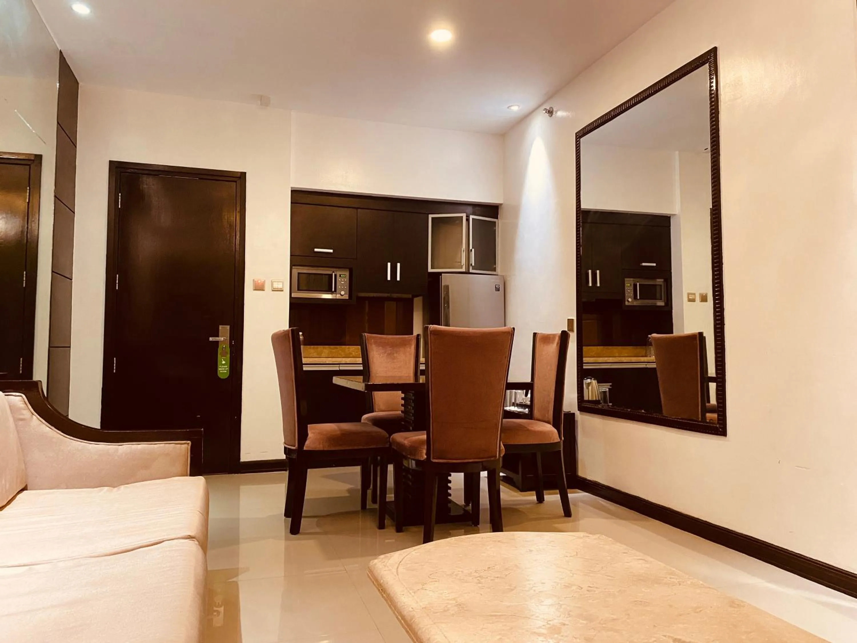 kitchen in Prime Asia Hotel