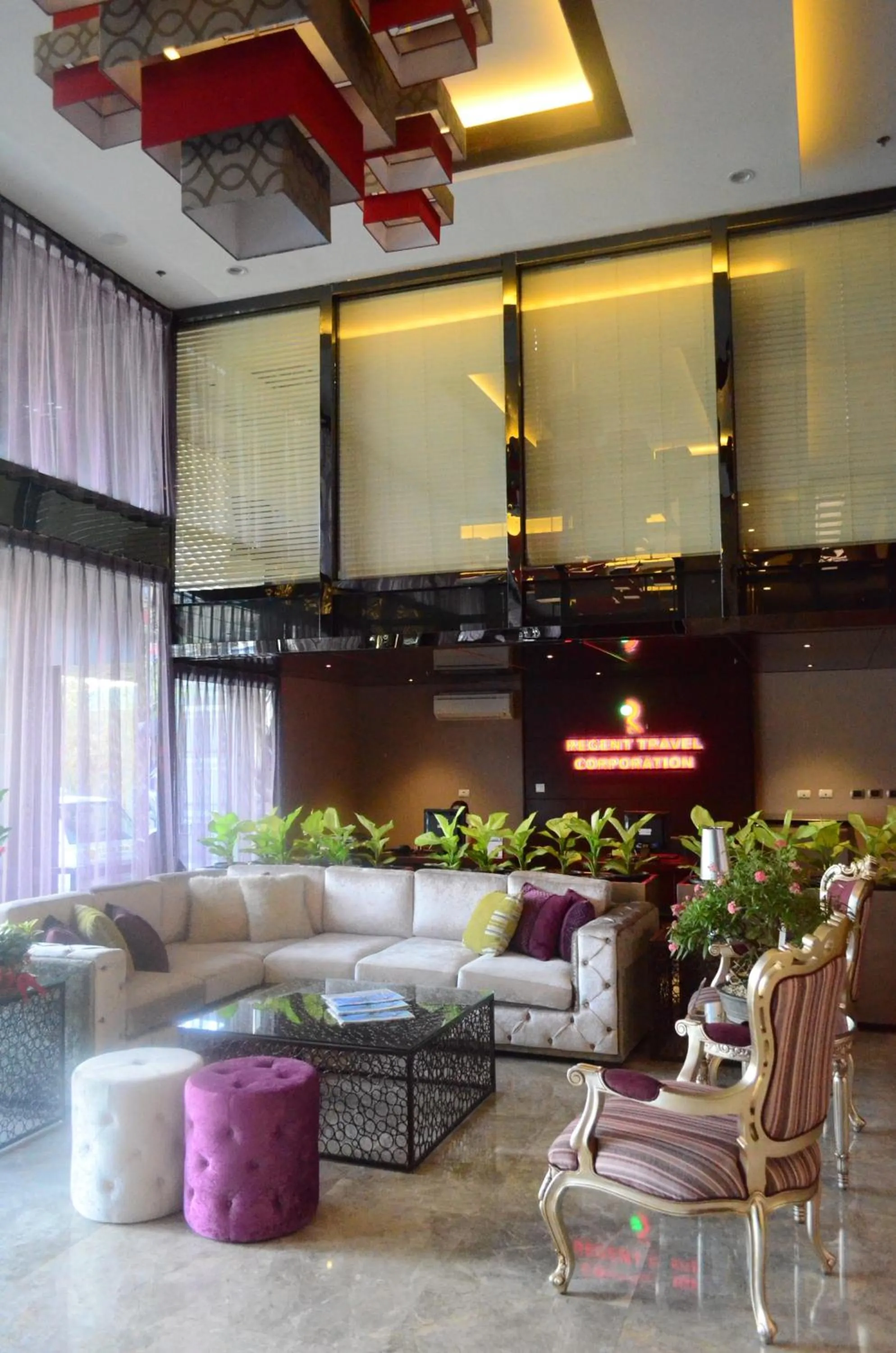 Lobby or reception in Prime Asia Hotel