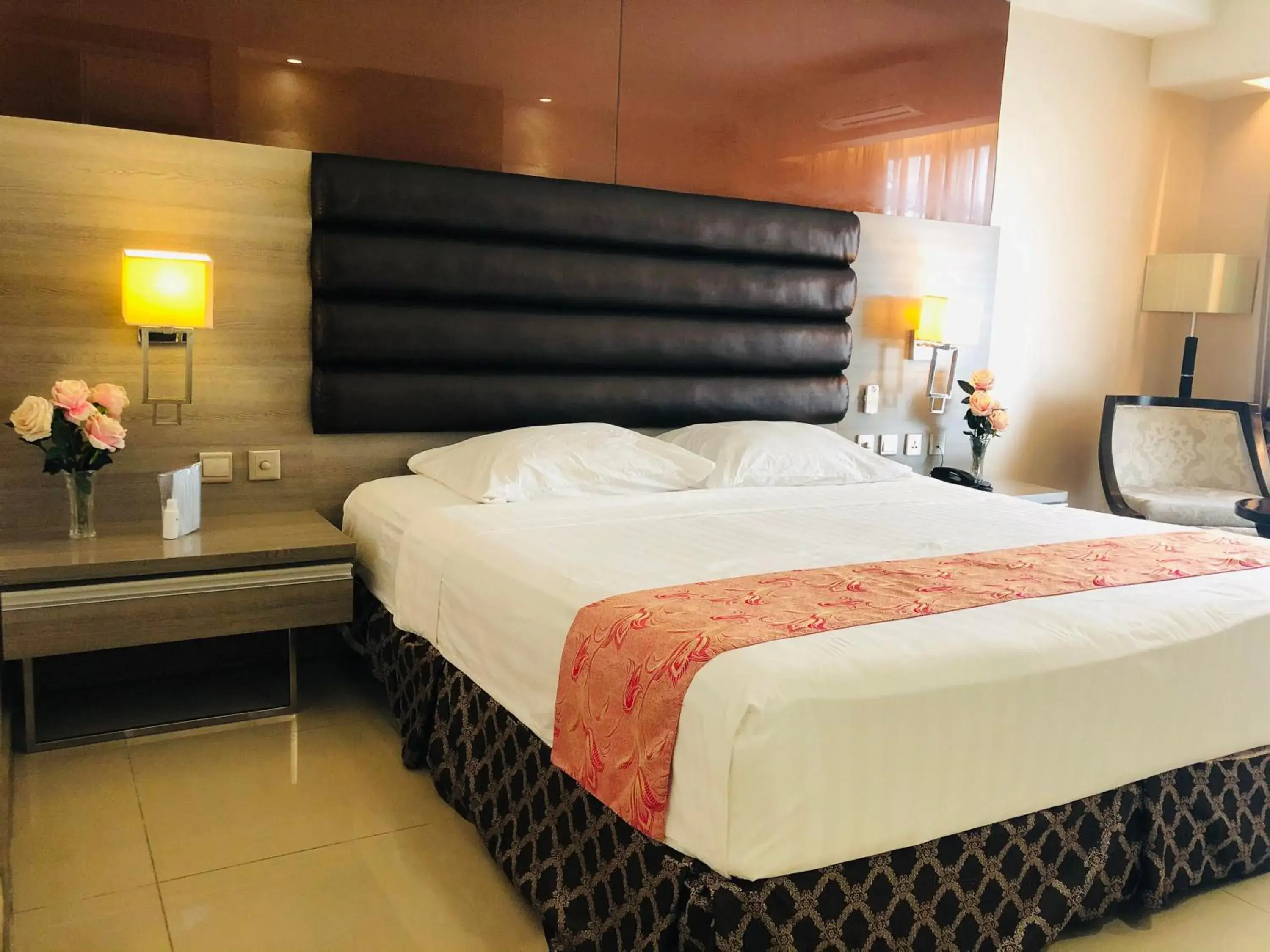 Bed in Prime Asia Hotel Bed in Prime Asia Hotel