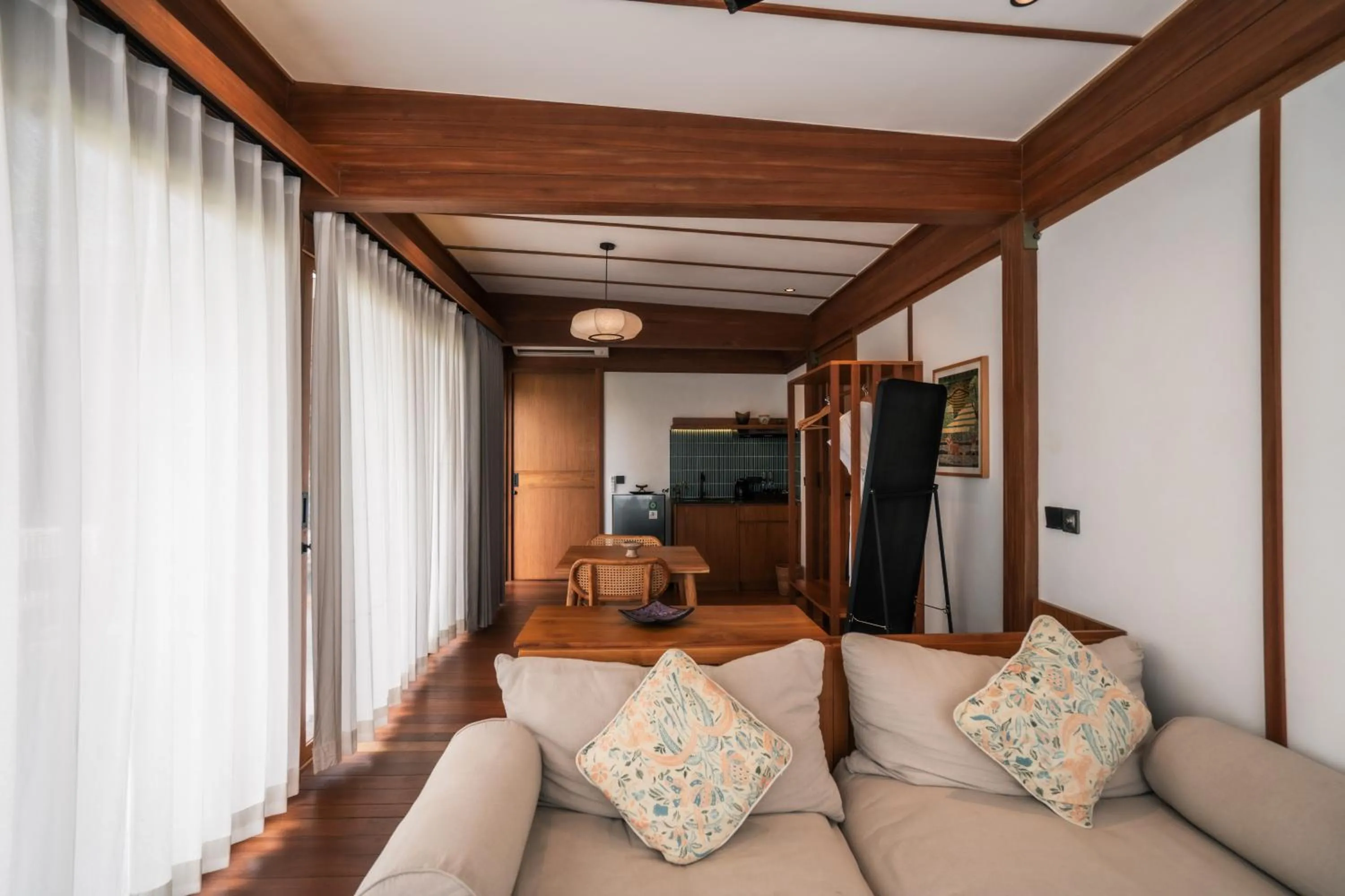 Living room in Grün Ubud