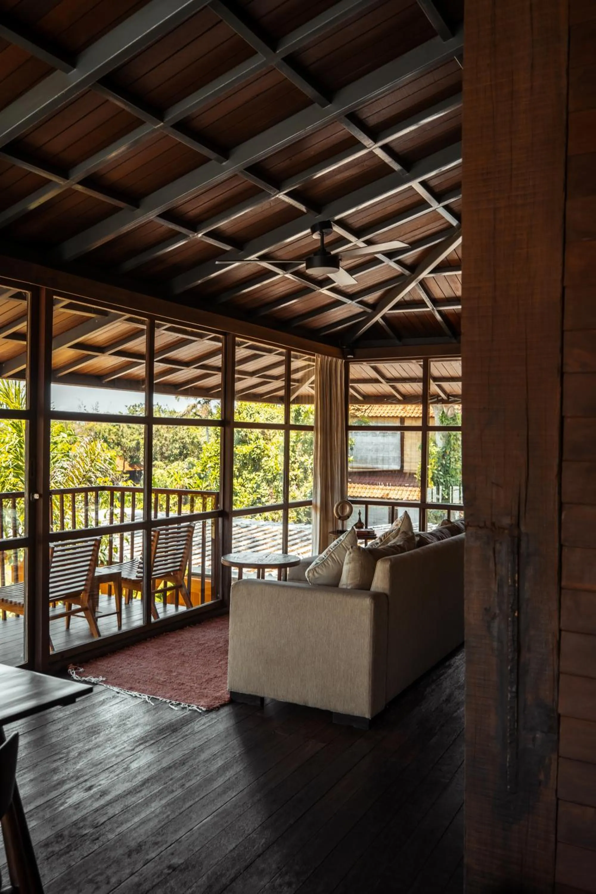 Living room in Grün Ubud