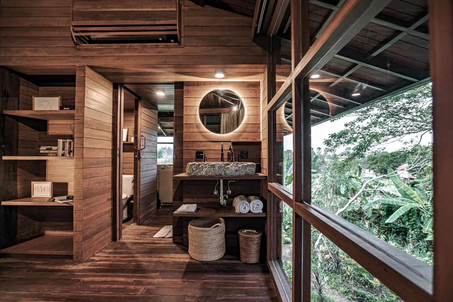 Bathroom in Grün Ubud