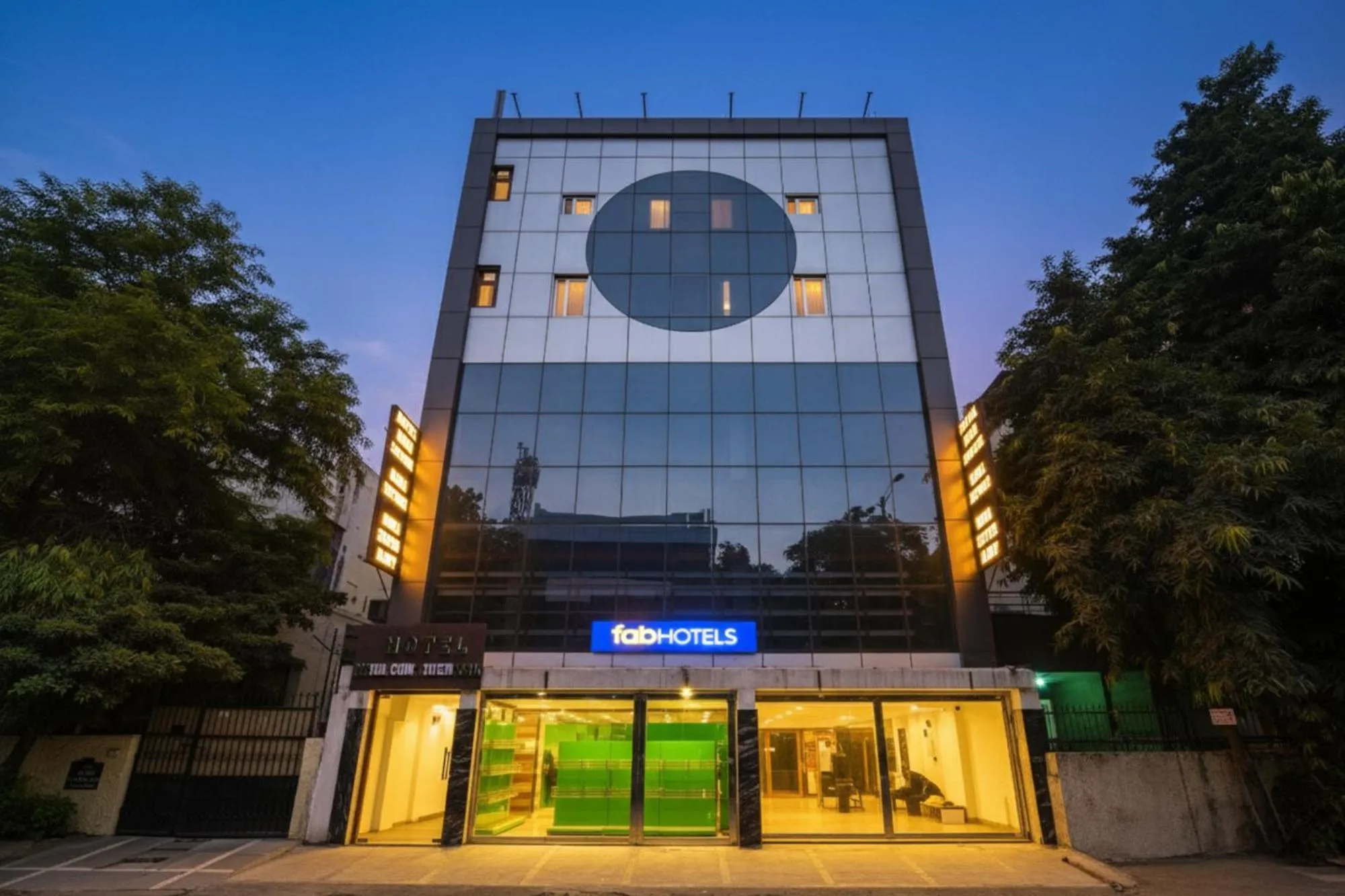 Property building in FabHotel Mona Continental - Nr Laxmi Nagar IT Hub