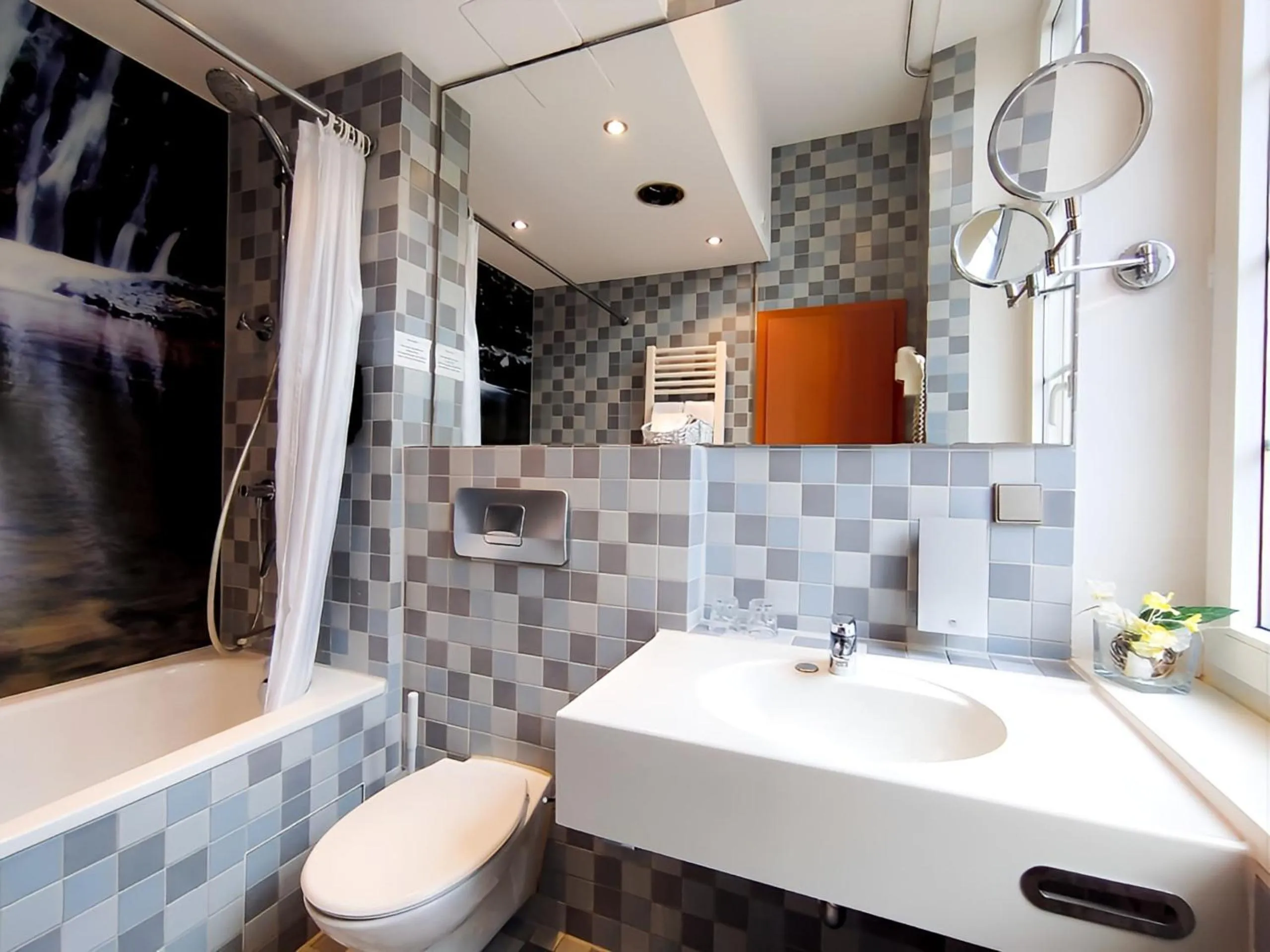 Bathroom in Hotel Schwert