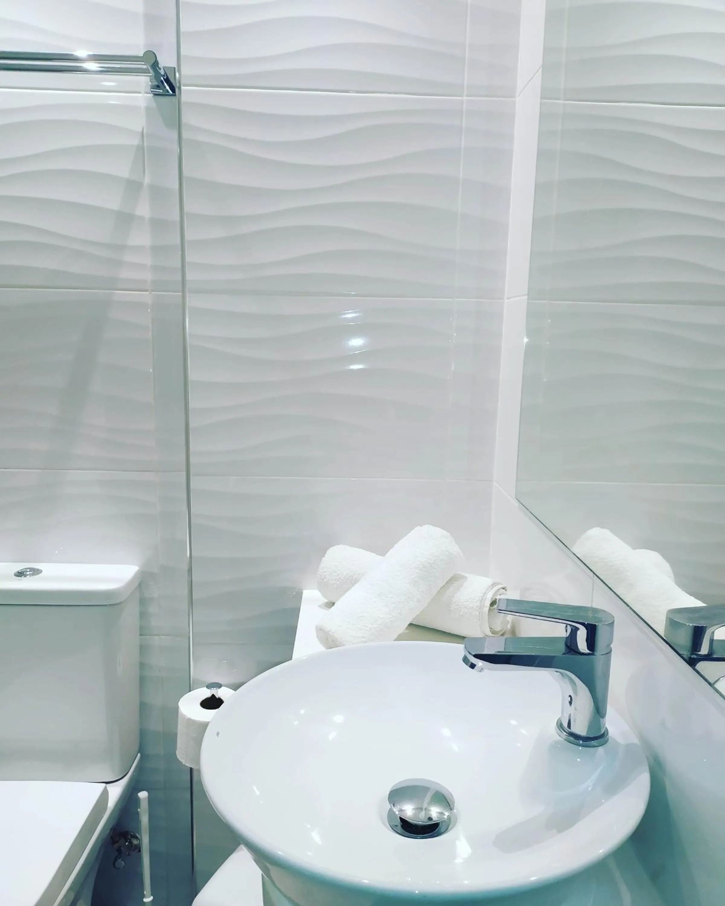 Bathroom in Orion Apartments