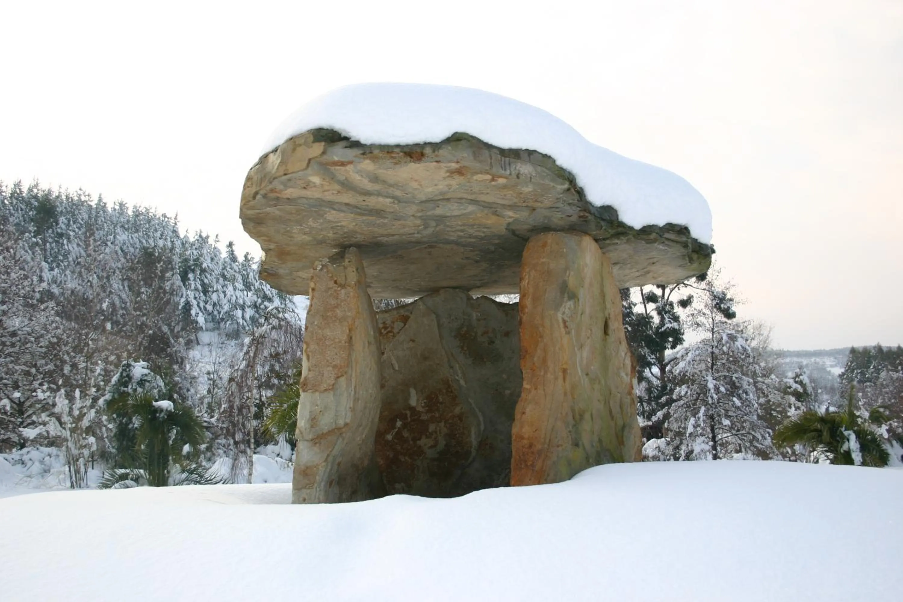 Winter in Eco Hotel Rural Lurdeia - Adults Only