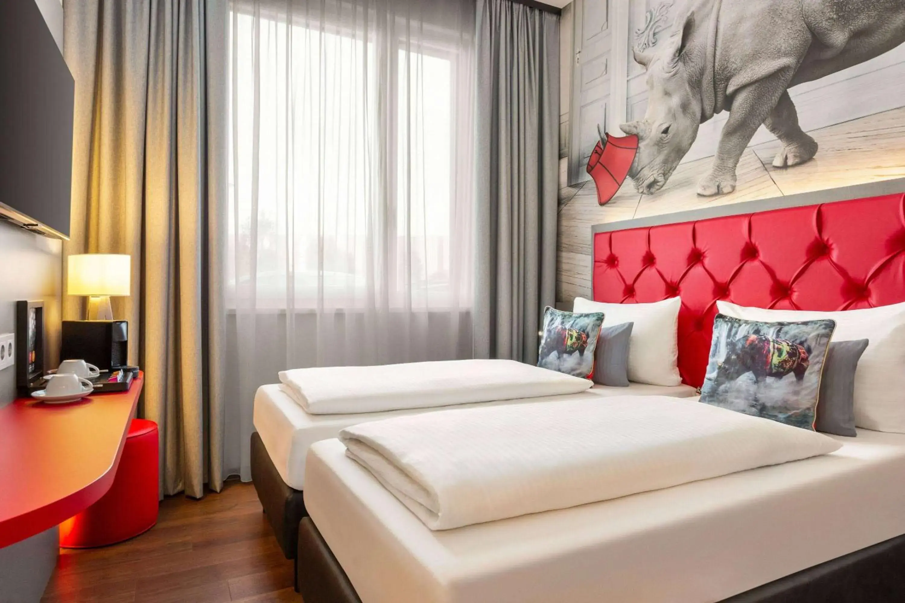 Photo of the whole room, Bed in Amedia Munich Dachau, Trademark Collection by Wyndham Photo of the whole room, Bed in Amedia Munich Dachau, Trademark Collection by Wyndham