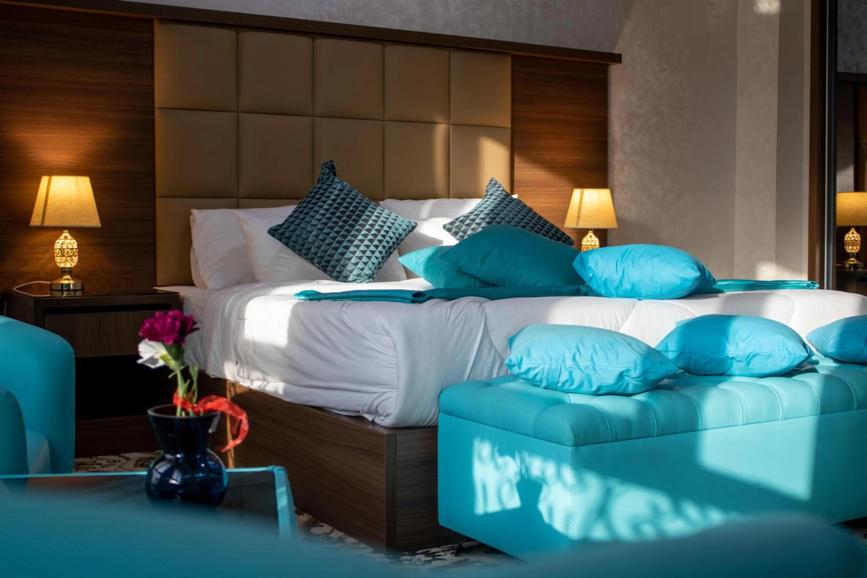 Bed in The Castle Hotel