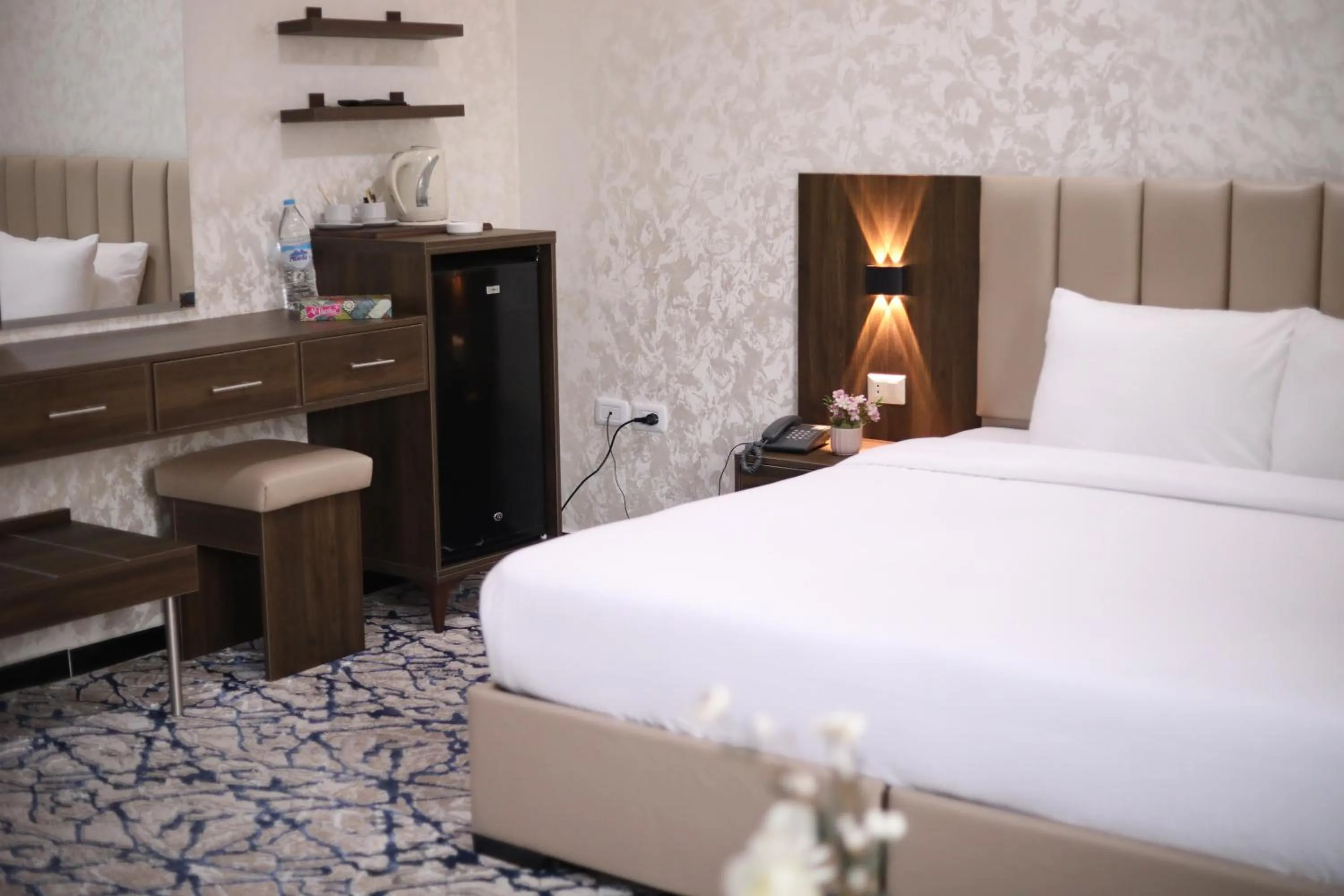 Bed in The Castle Hotel