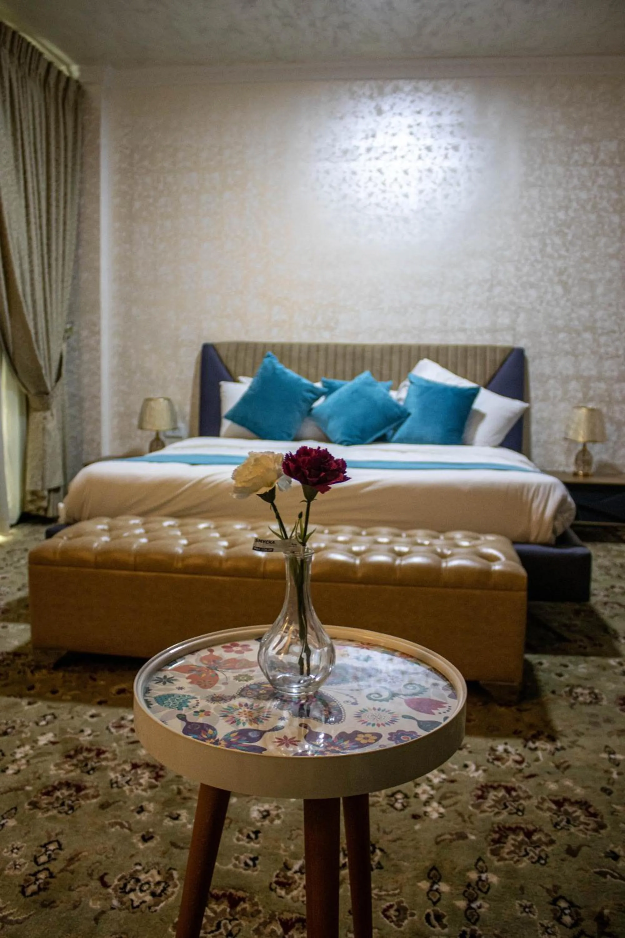 Bed in The Castle Hotel