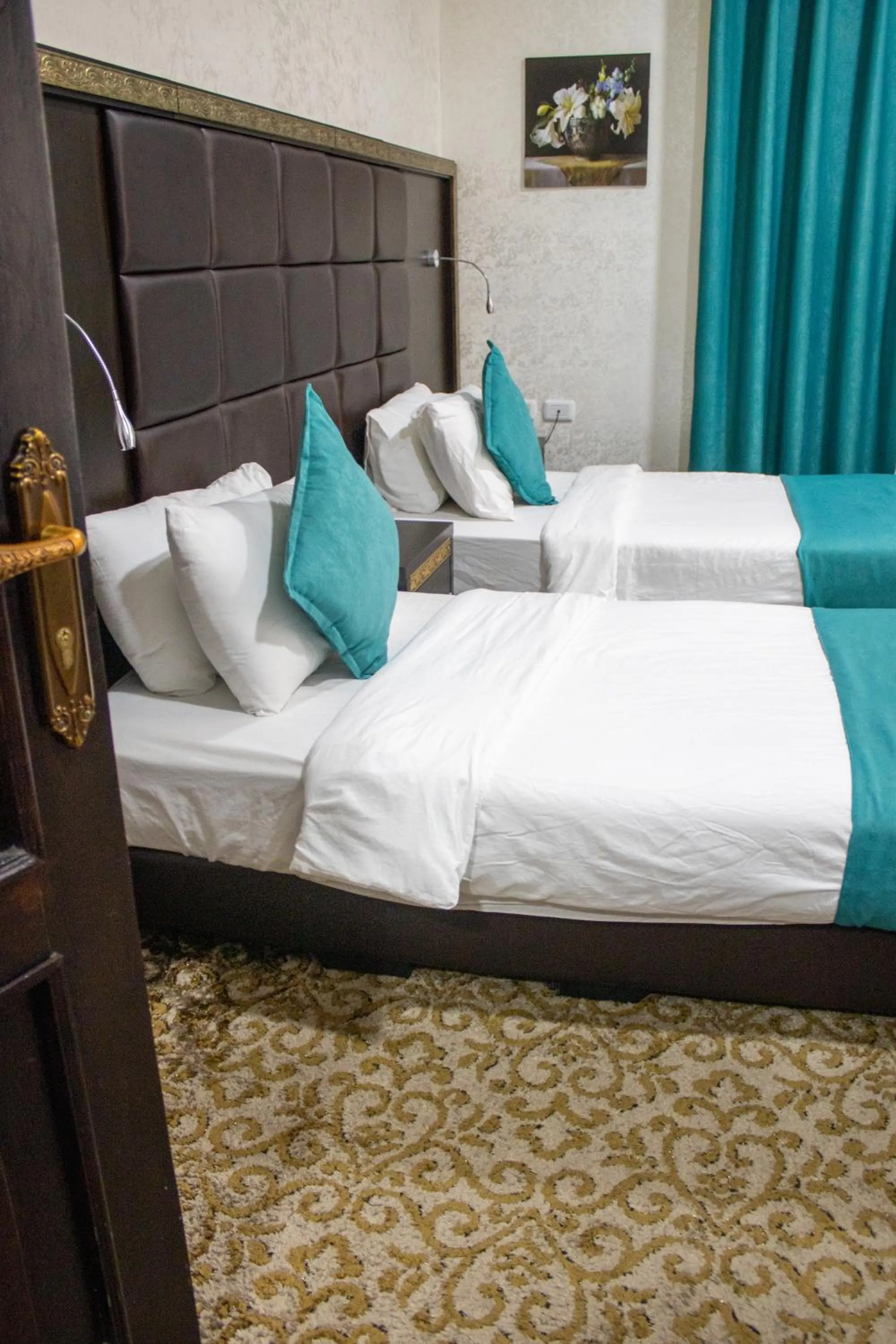 Bed in The Castle Hotel