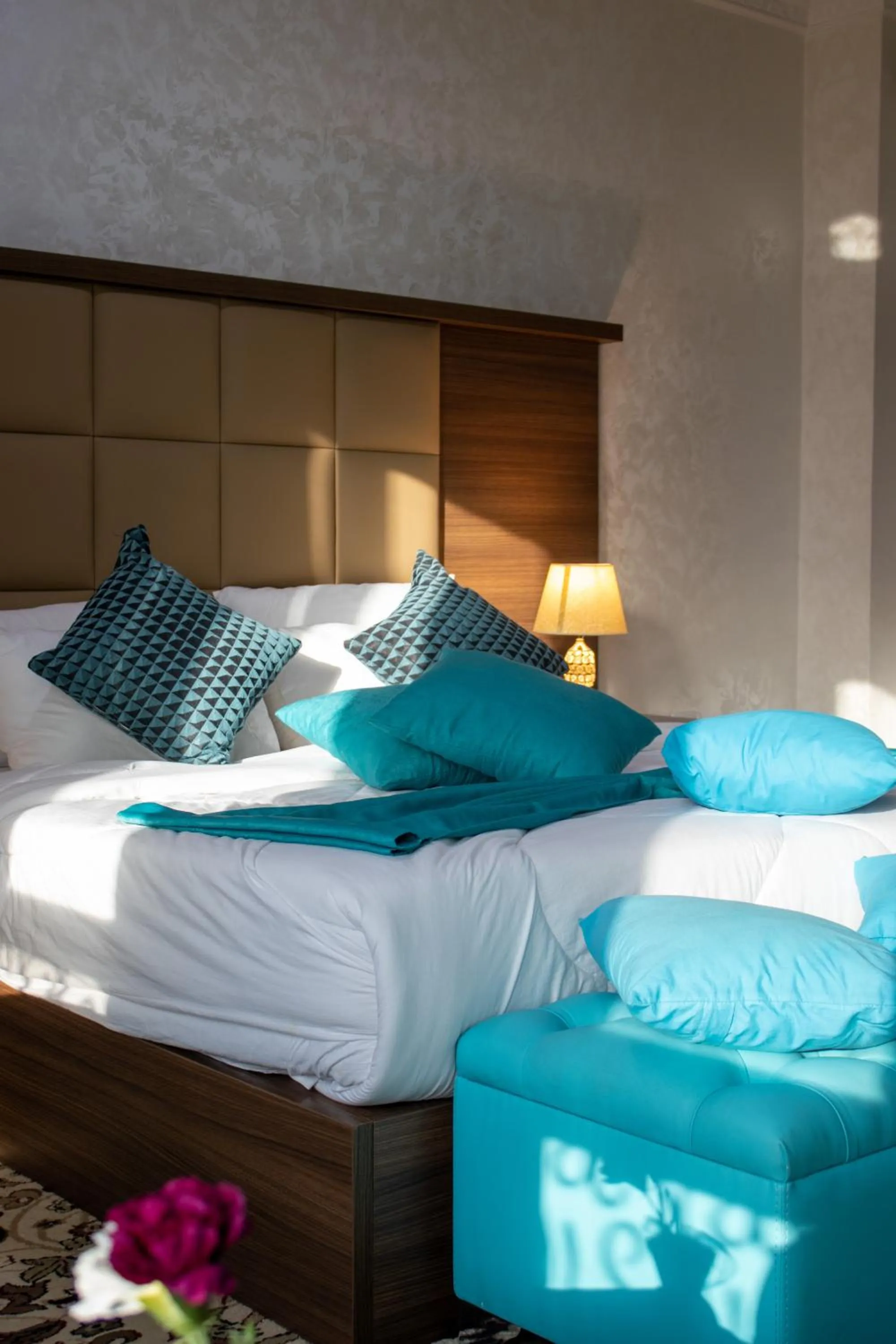 Bed in The Castle Hotel