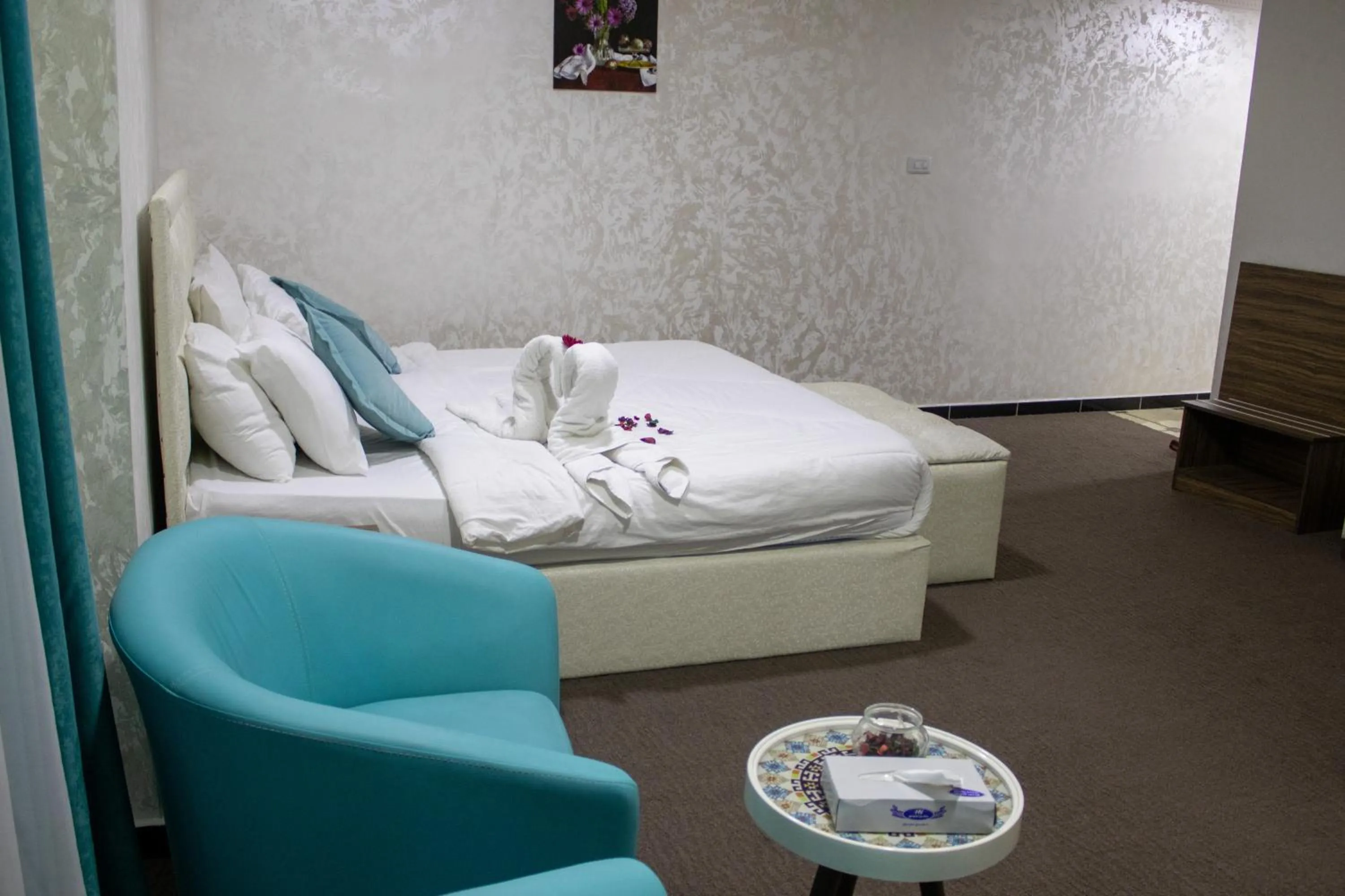 Bed in The Castle Hotel