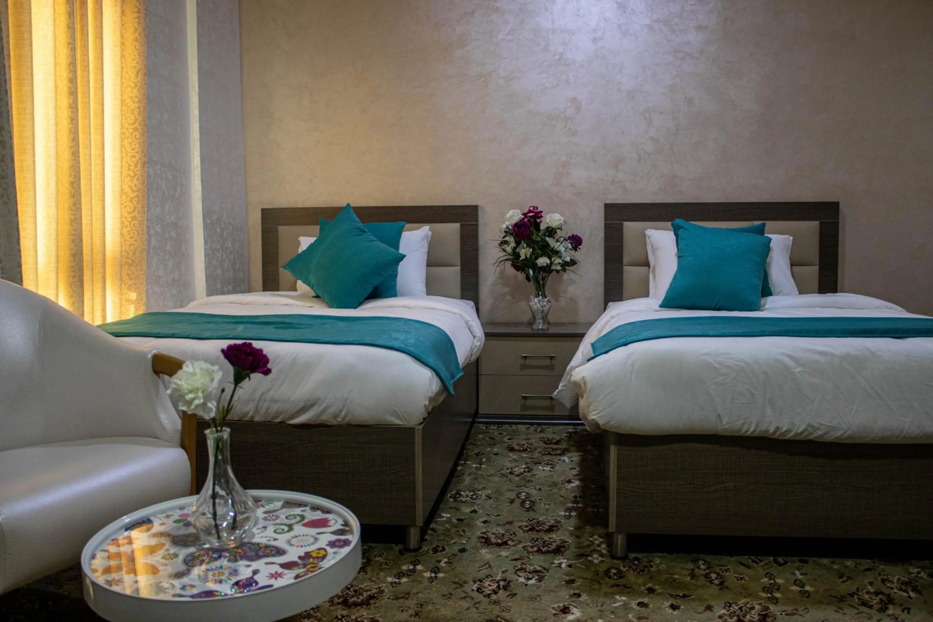 Bed in The Castle Hotel