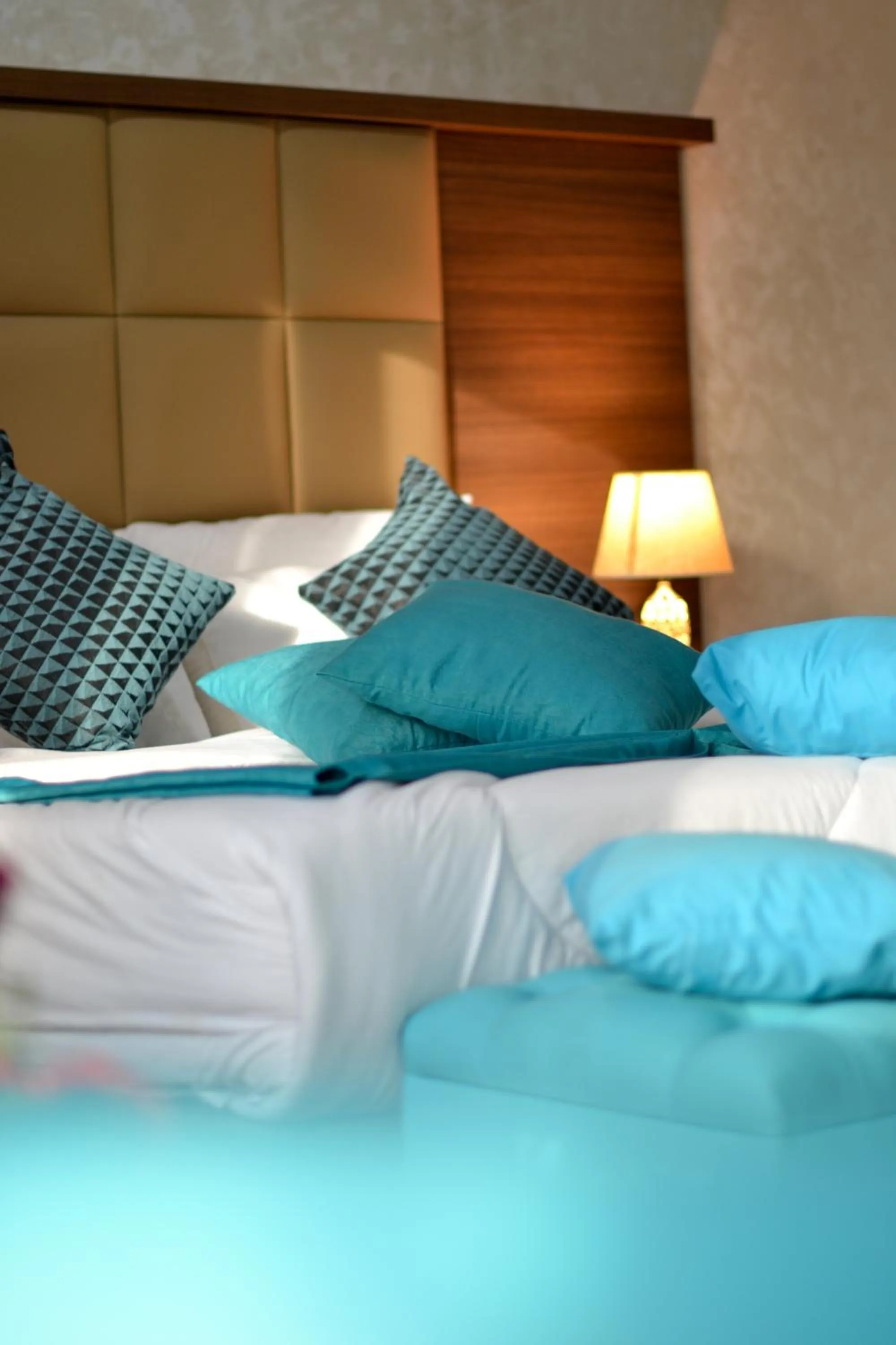 Bed in The Castle Hotel