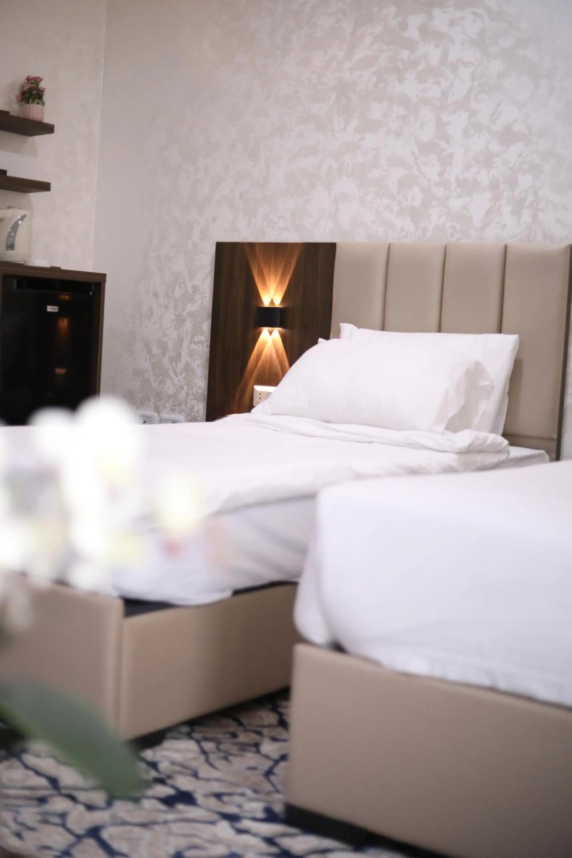 Bed in The Castle Hotel