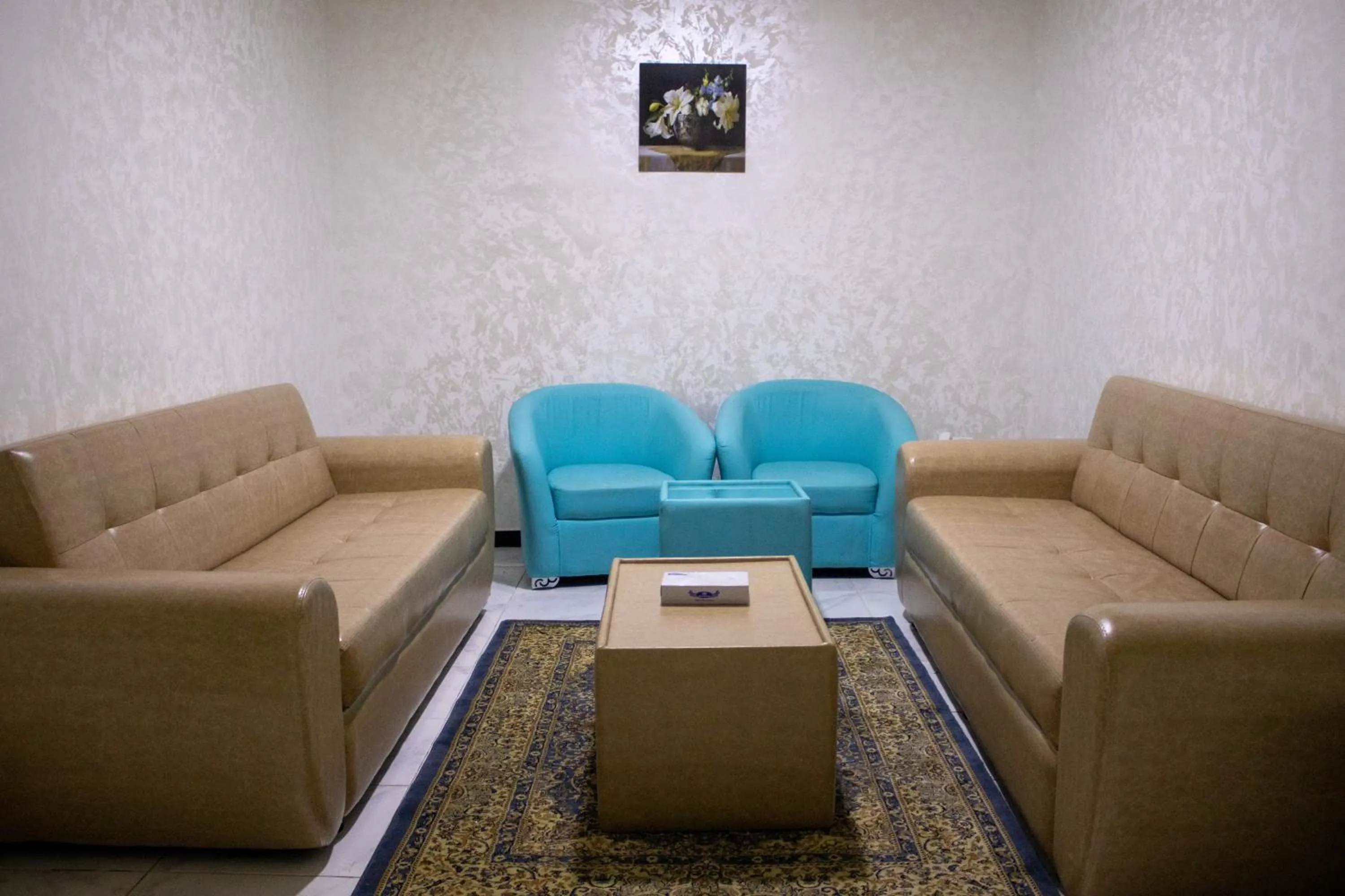 Living room in The Castle Hotel