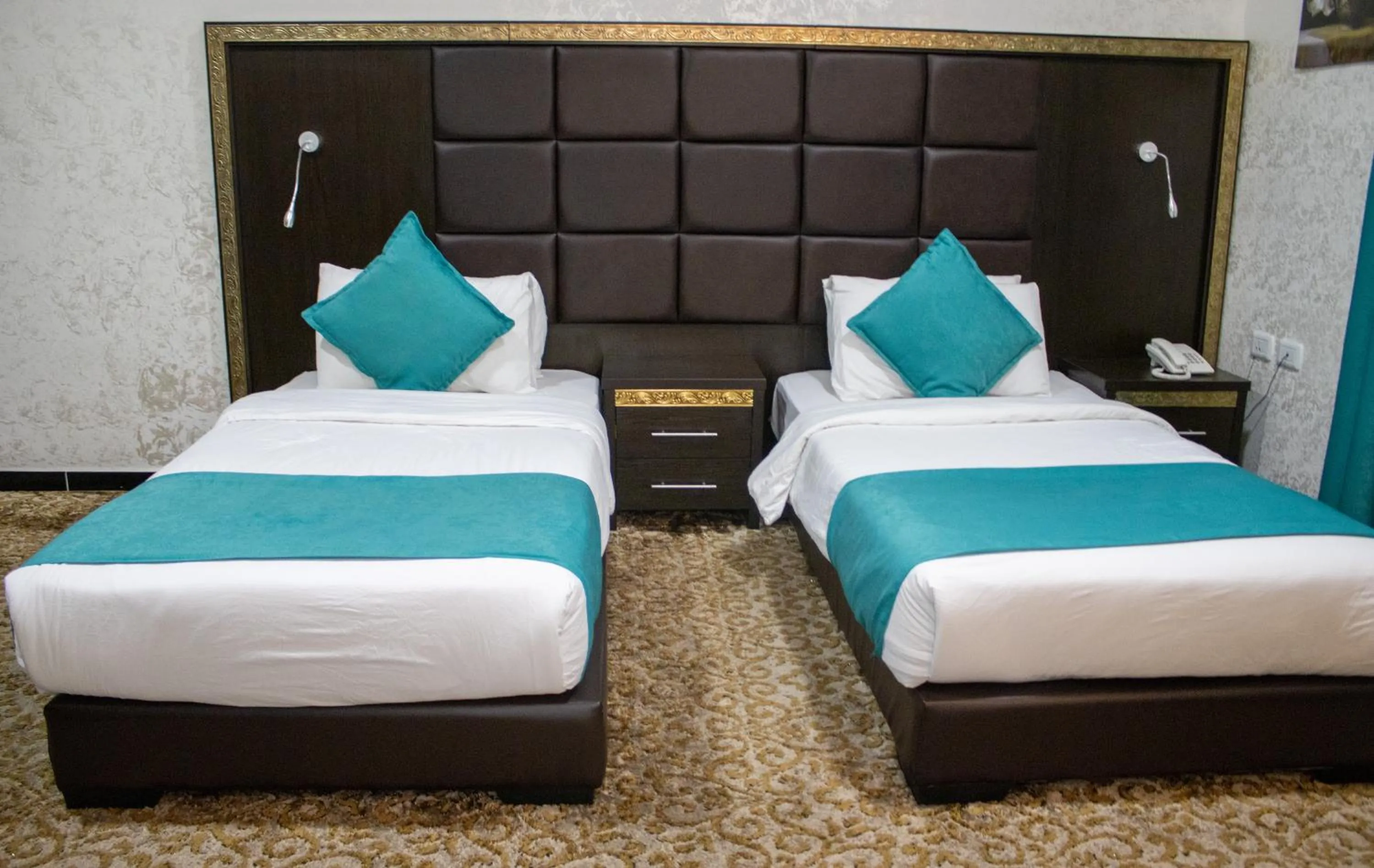 Bed in The Castle Hotel