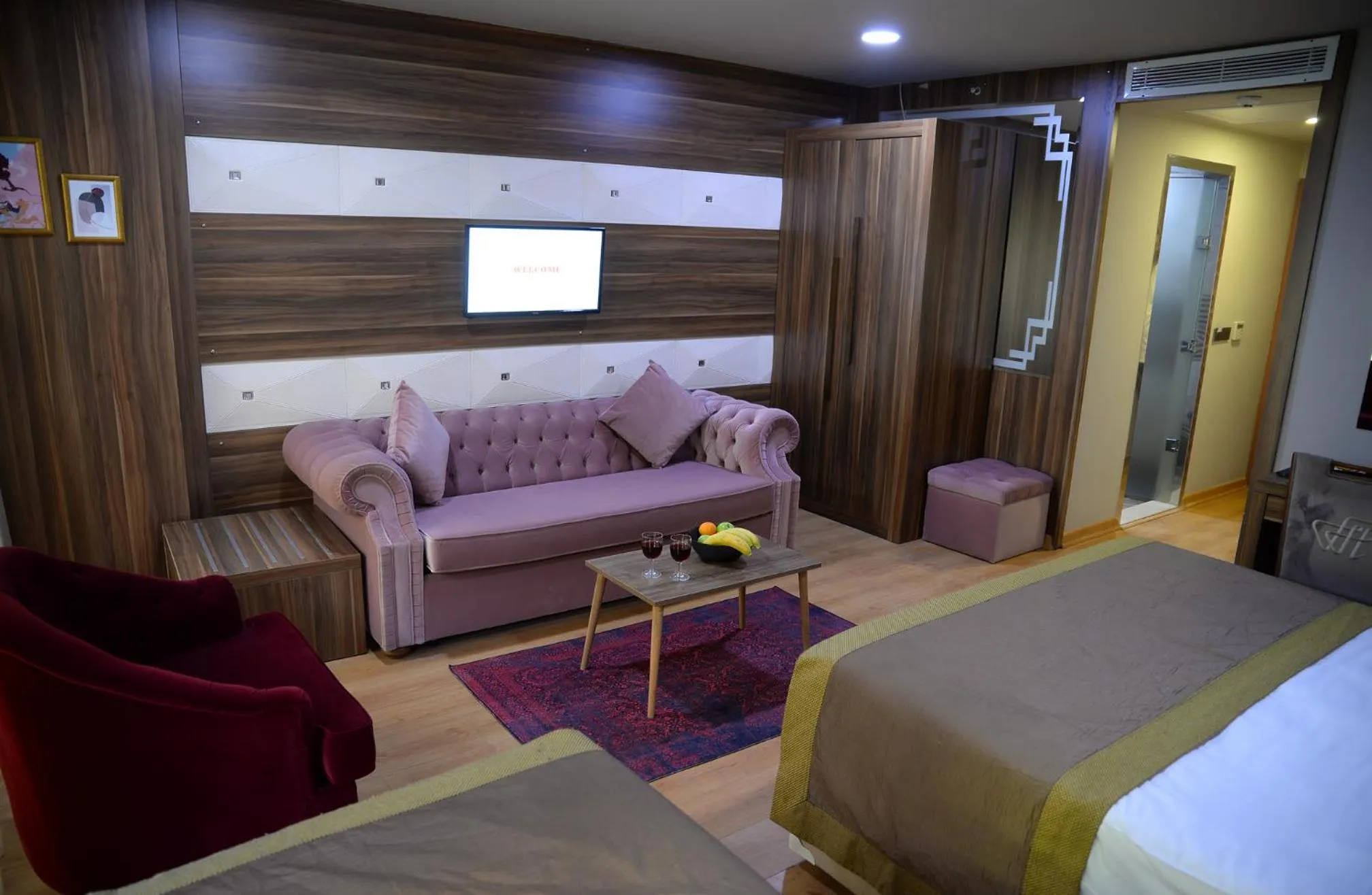 Photo of the whole room, Bed in Perante Hotel Şişli