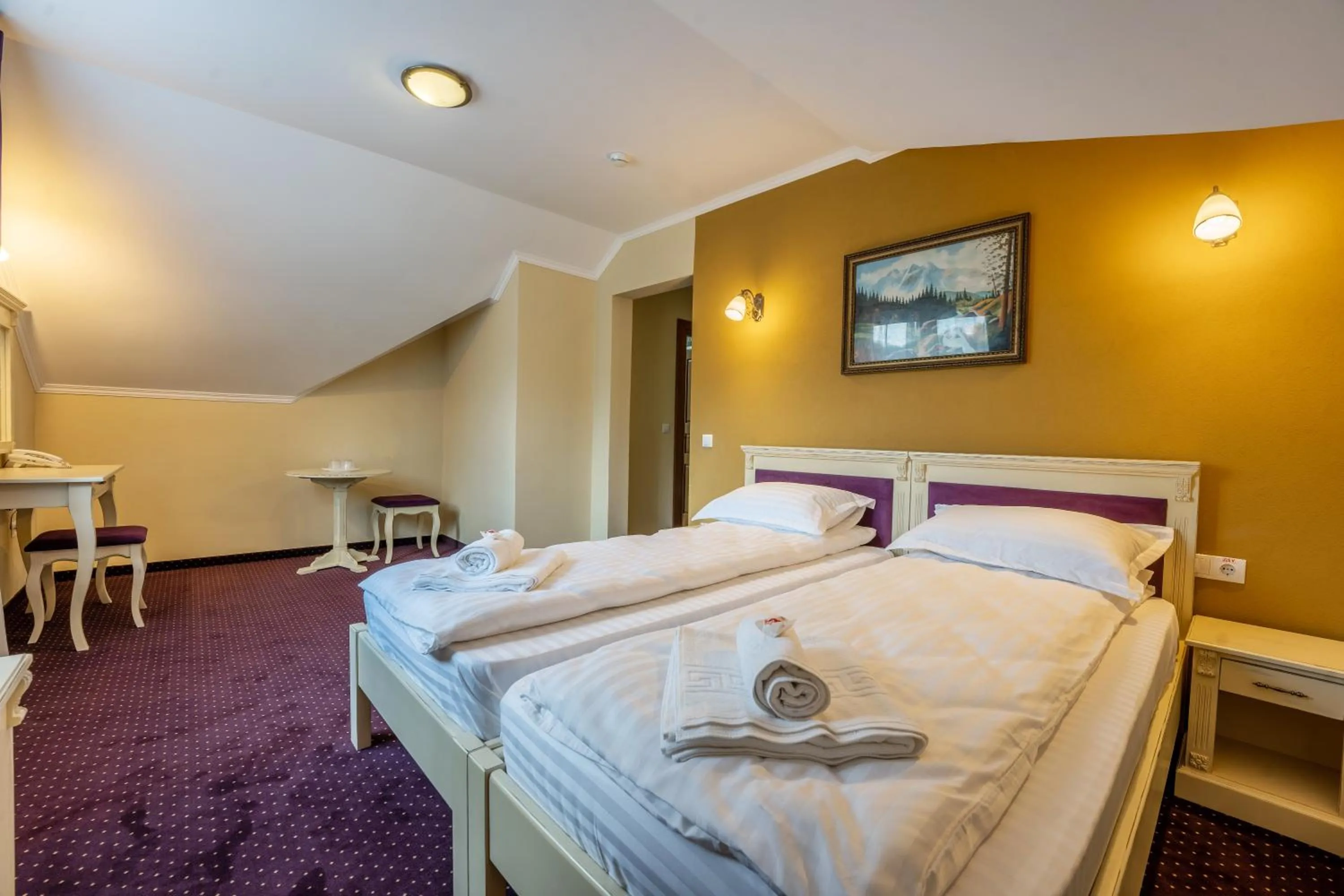 Bed in Hotel PrincesSophie