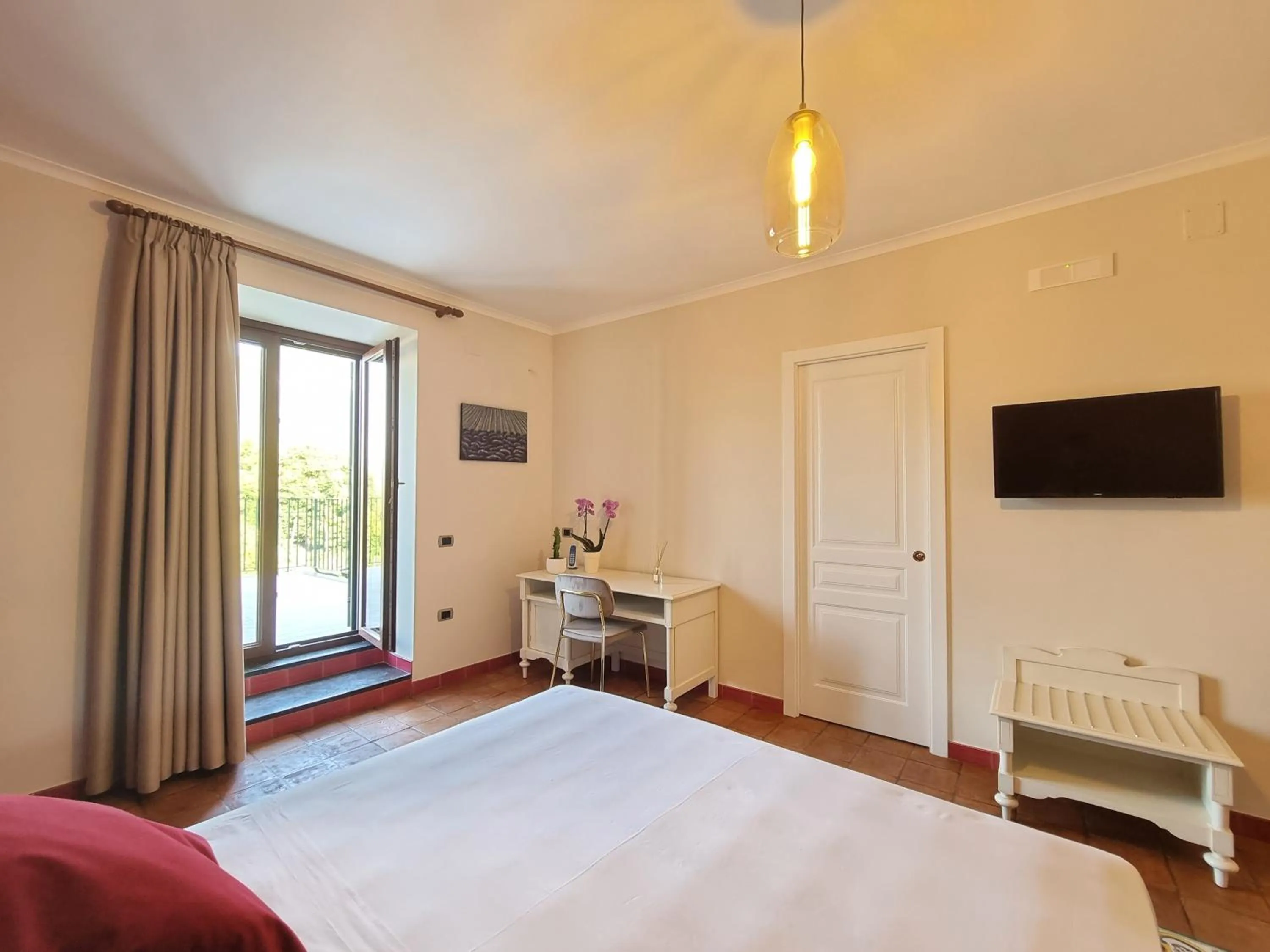 Bed in Casa Fifina Rooms